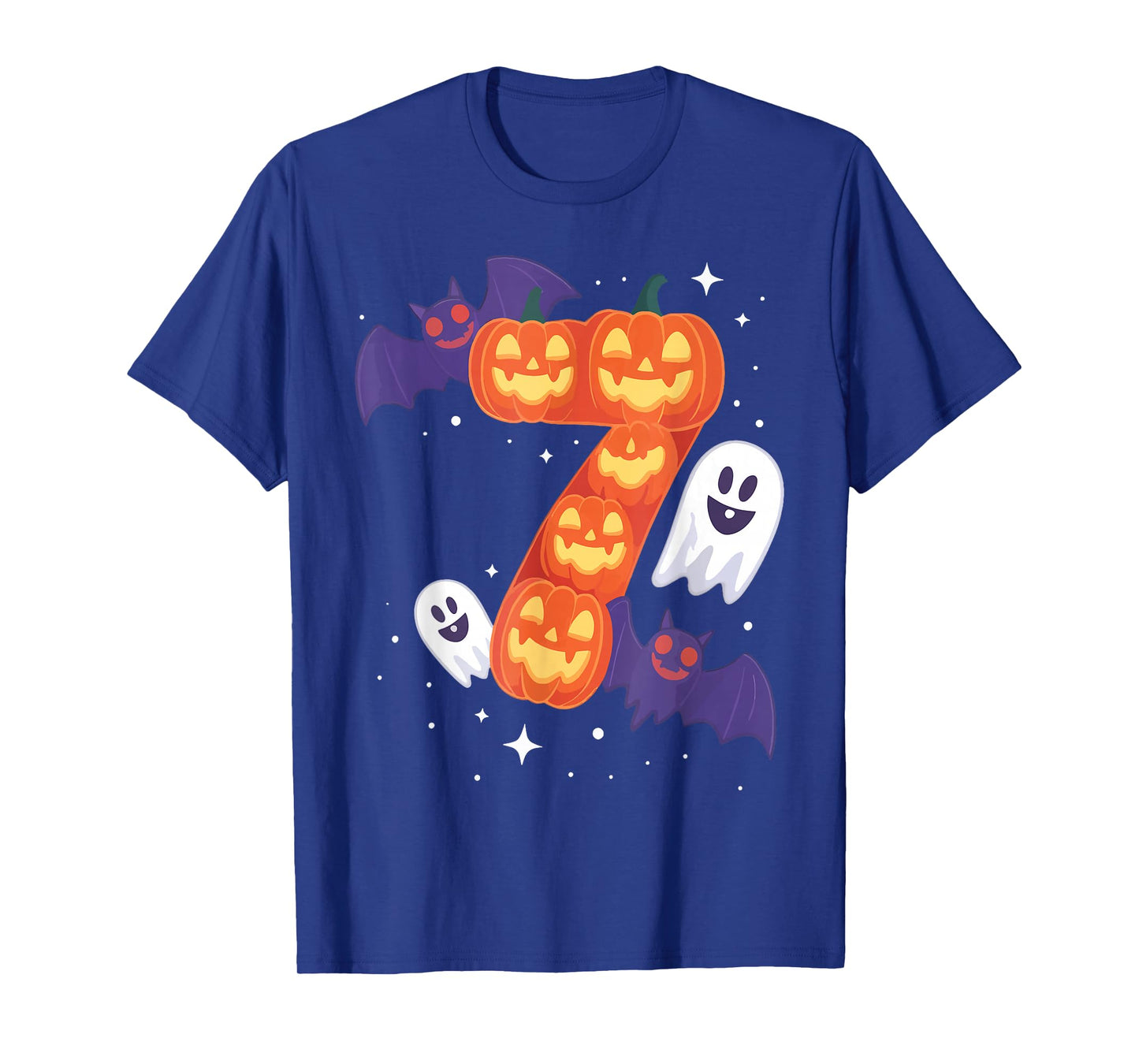Halloween Couple Six Seven Meme 6 7 Pumpkin Ghost Costume T-Shirt