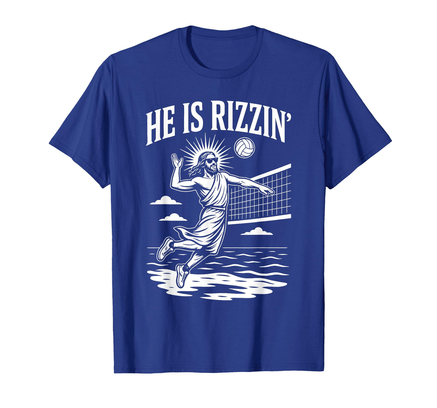 He Is Rizzin Funny Volleyball Meme Rizz T-Shirt