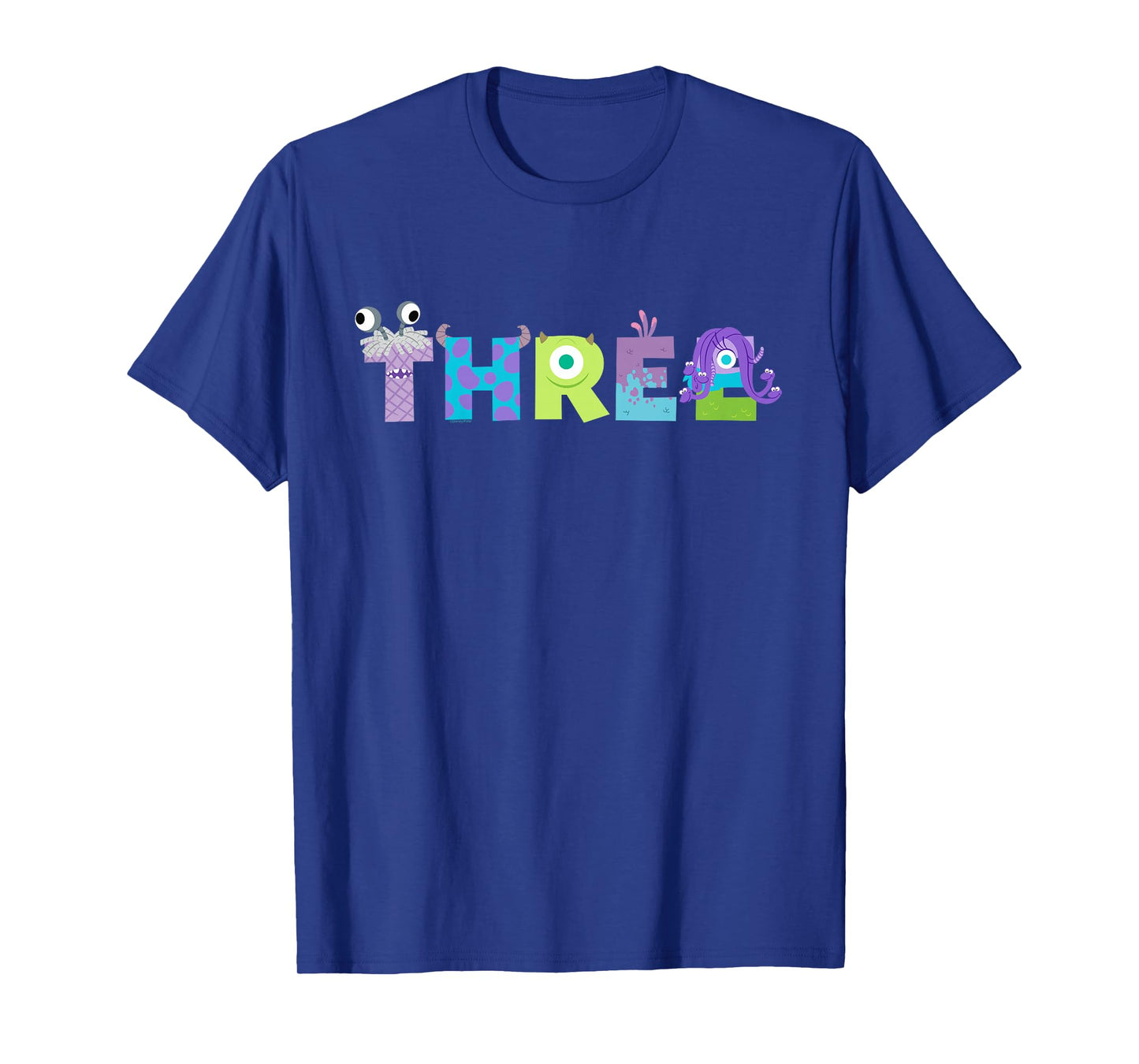Disney & Pixar's Monsters, Inc. Numbers 3rd Third Birthday T-Shirt