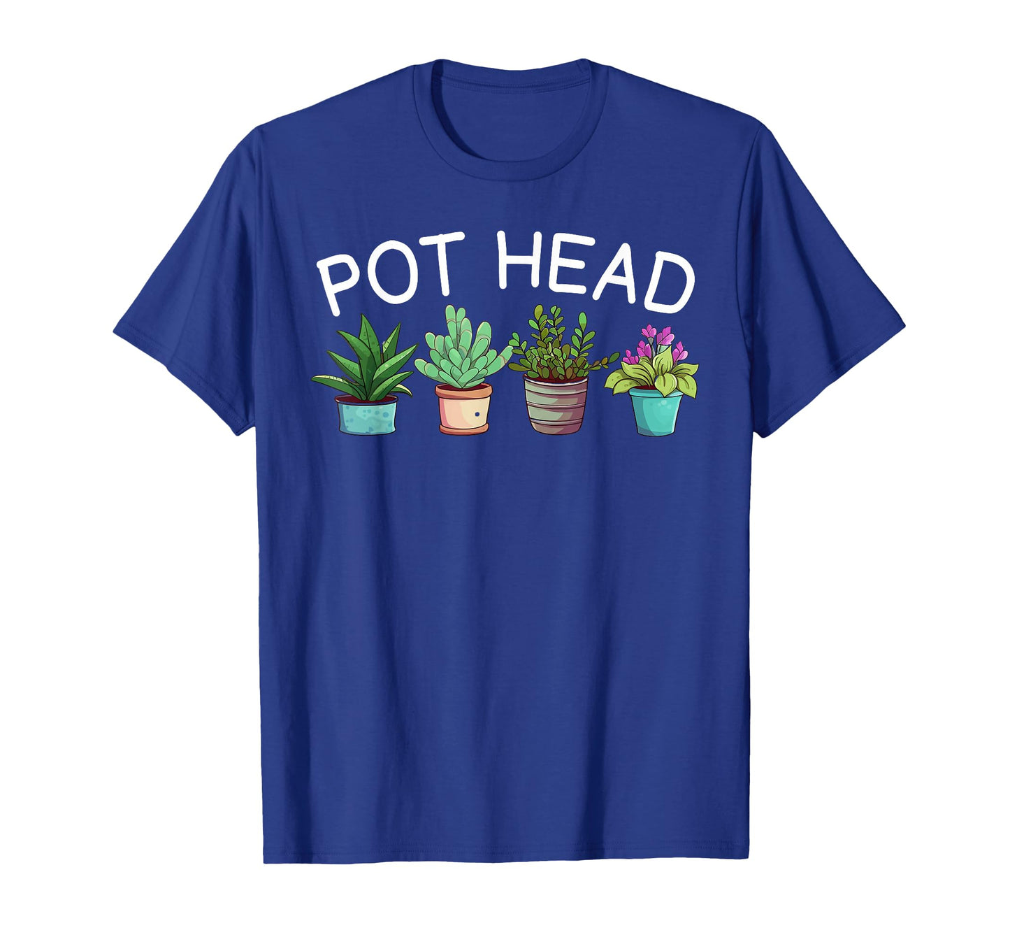 Pot-head T-Shirt Funny Gardening Plants T-Shirt