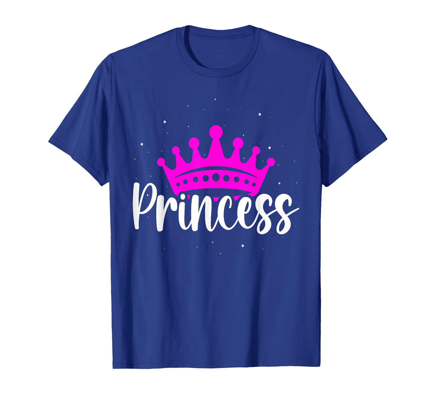 Princess Pink Crown Funny Princess matching Family Love T-Shirt