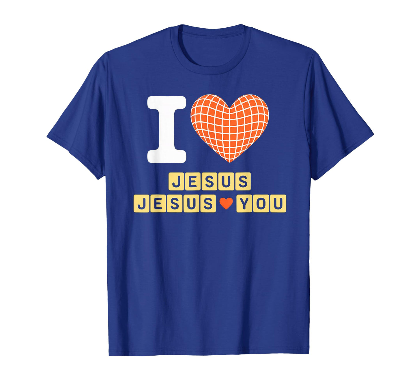 Christian Saying I Love Jesus Loves You Faith Women Men T-Shirt
