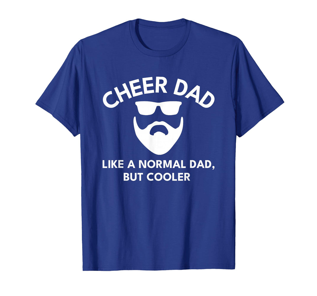 Cheer Dad Cheerleading Bearded Definition T-Shirt