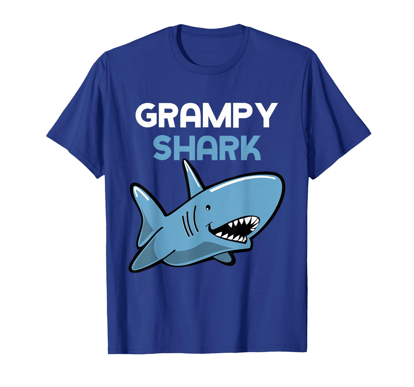 Grampy Shark Cool Funny Family T-Shirt