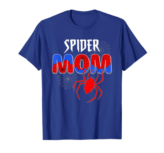 Funny Spiders Mom Matching Family Birthday Mother's Day T-Shirt