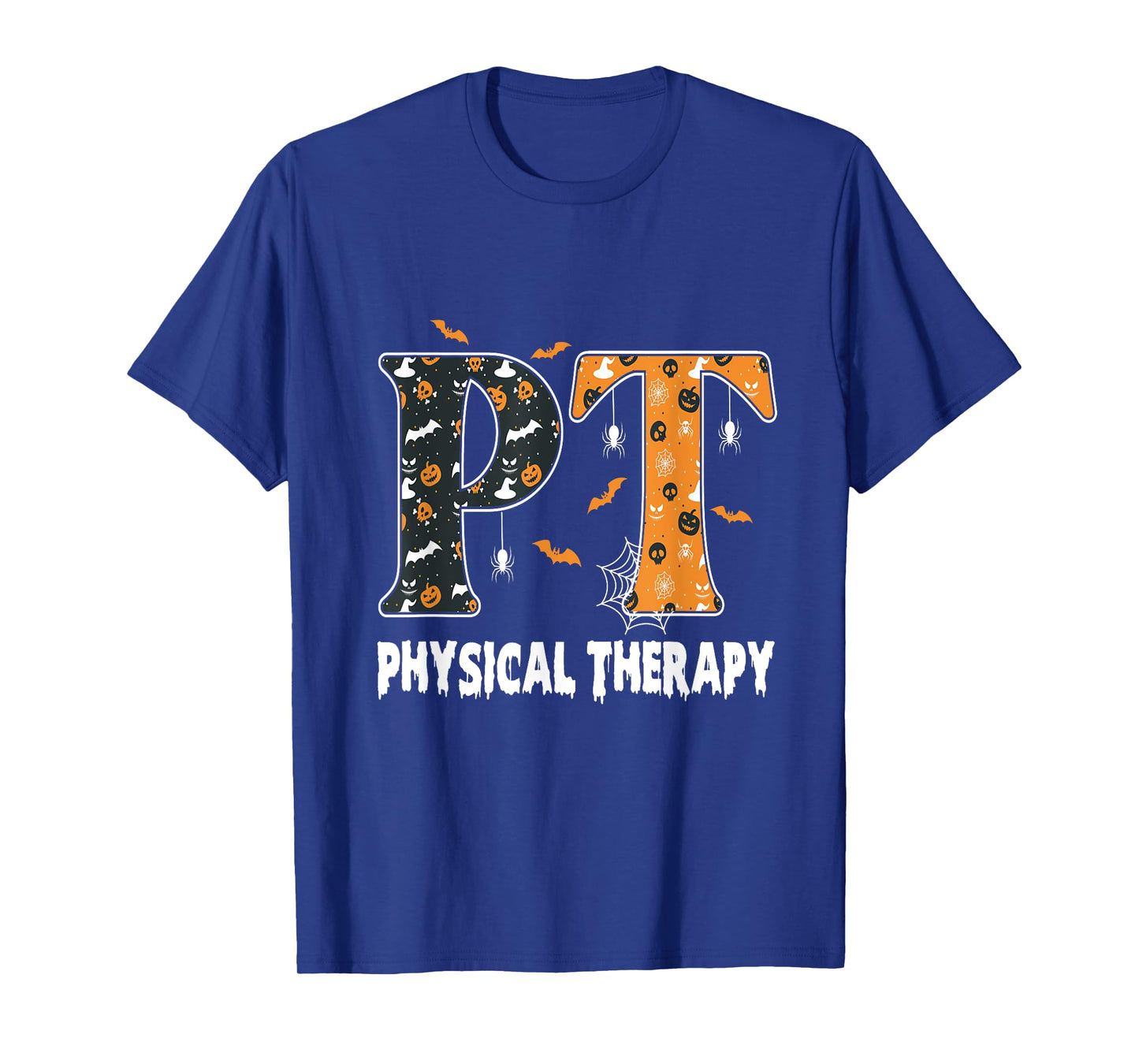 Physical Therapy Therapist Halloween Spooky PT Halloween T-Shirt