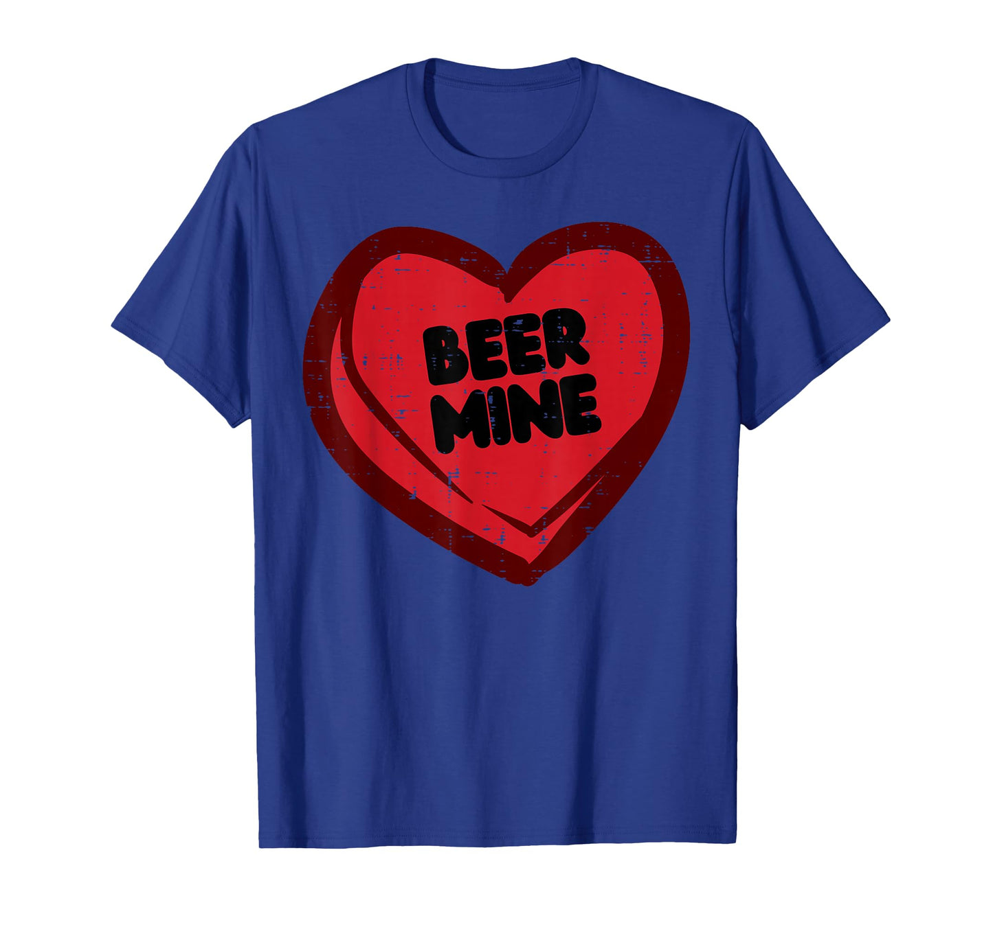 Anti Valentines Day Drink Be Mine Heart Funny Dad Men Women T-Shirt
