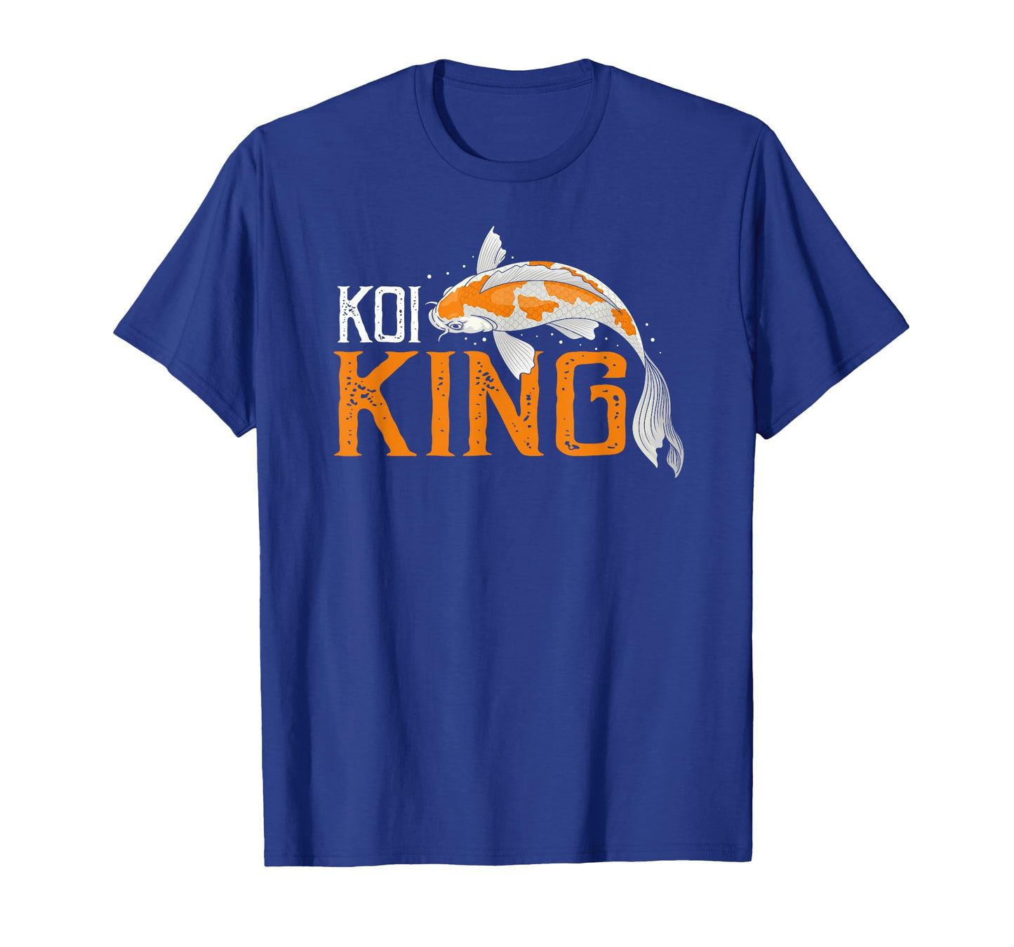 Koi King Bold Pond Owner Aquatic Hobby Master T-Shirt