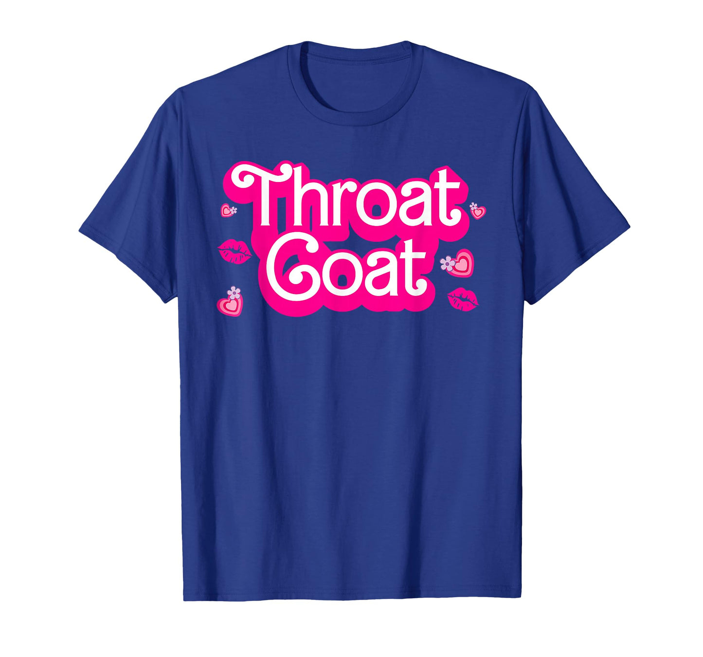 Pink Throat Goat Adult Humor Funny Sarcastic Outfit T-Shirt