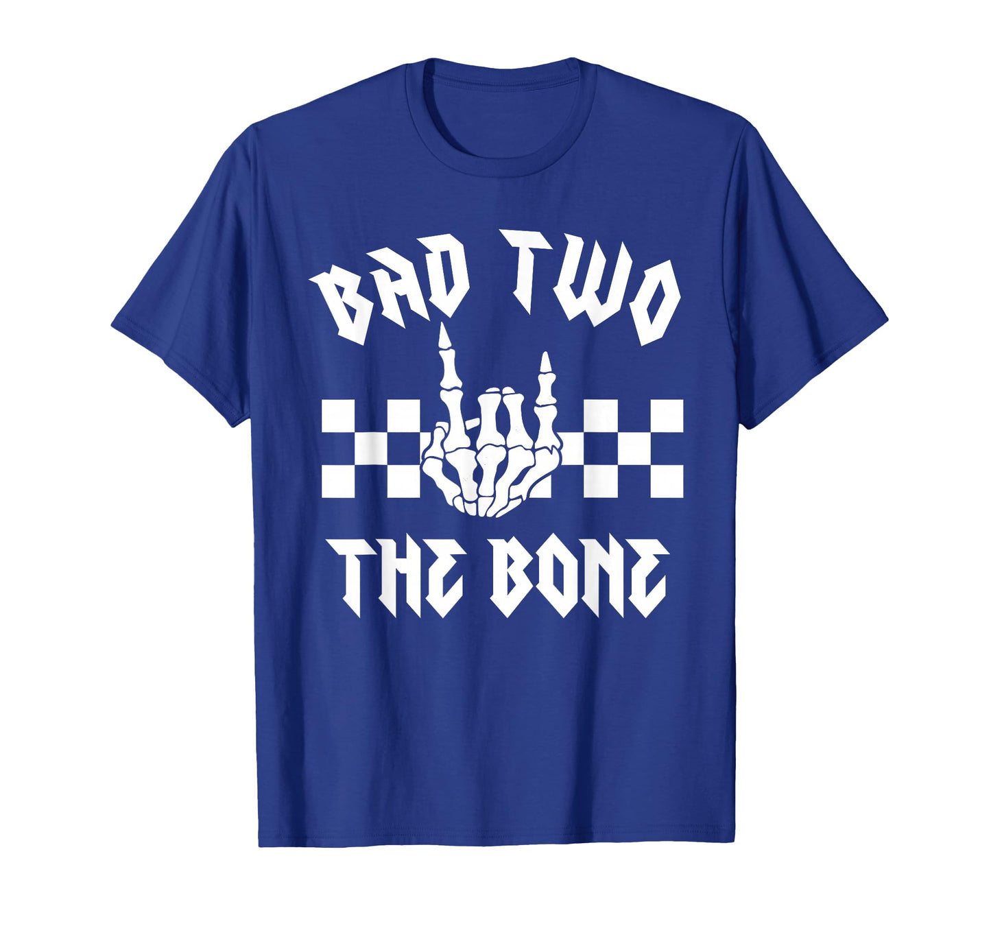 Bad Two The Bone Party Decorations Boy Girl 2nd Birthday T-Shirt