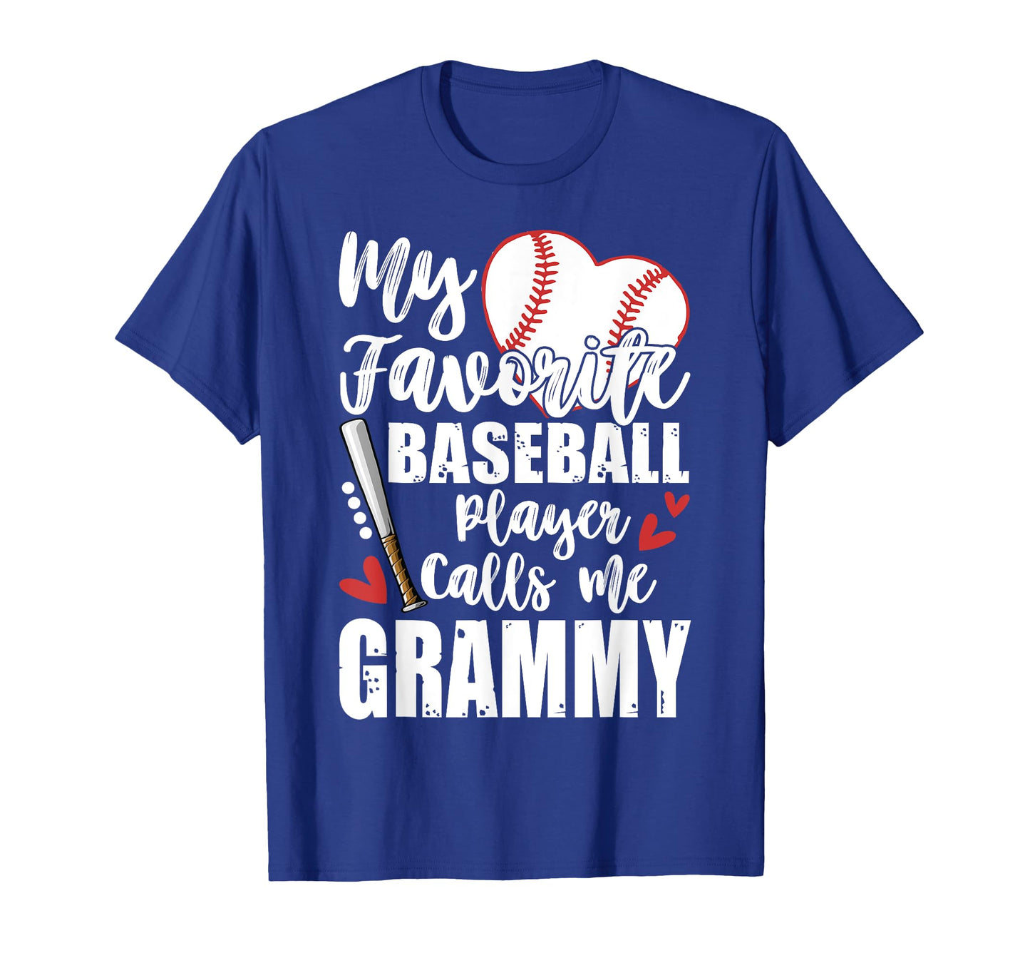 My Favorite Baseball Player Calls Me Grammy Baseball Pride T-Shirt