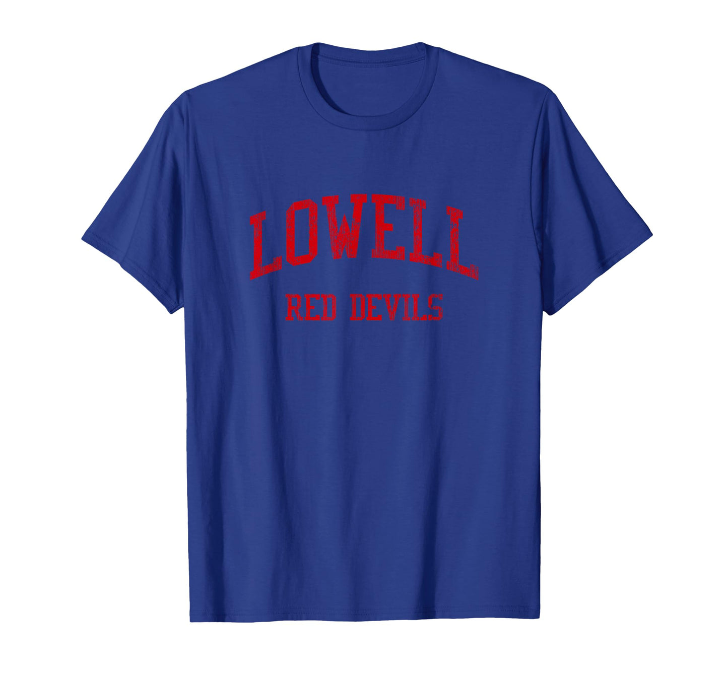 Lowell High School HS Lowell in Vintage Sports T-Shirt