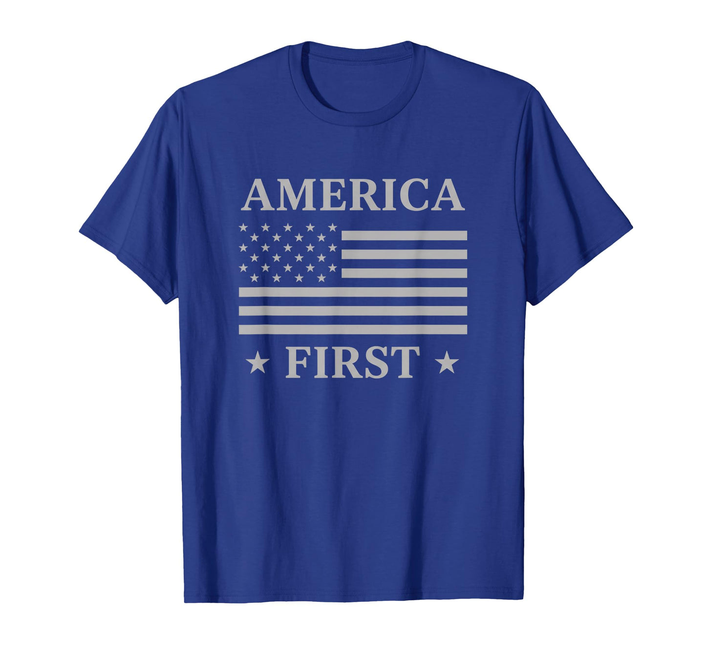 USA America First USA American Flag Patriot Stars and Stripe T-Shirt