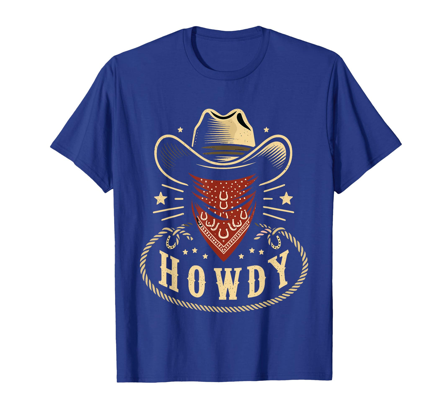 Cowboy Hat Howdy Western Rodeo T-Shirt