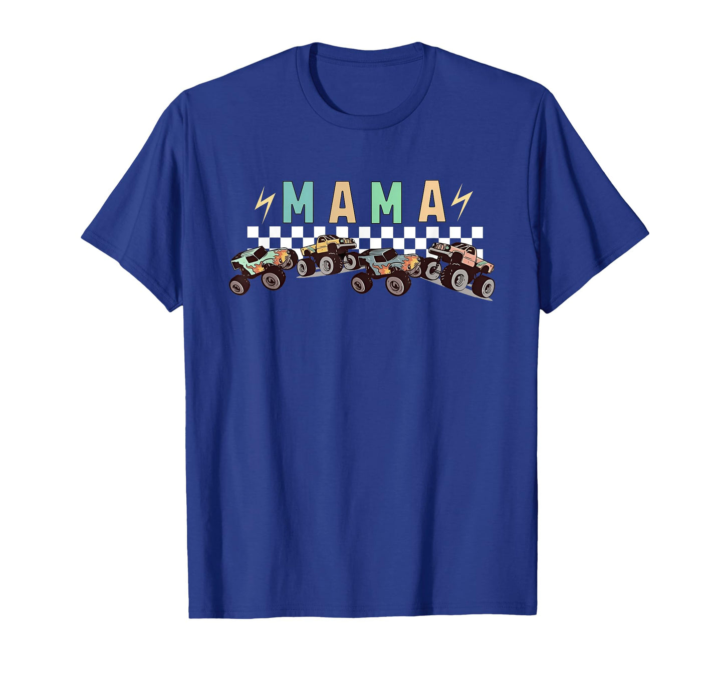 Mama Truck Mom Monster Truck Are My Jam Truck Lovers T-Shirt