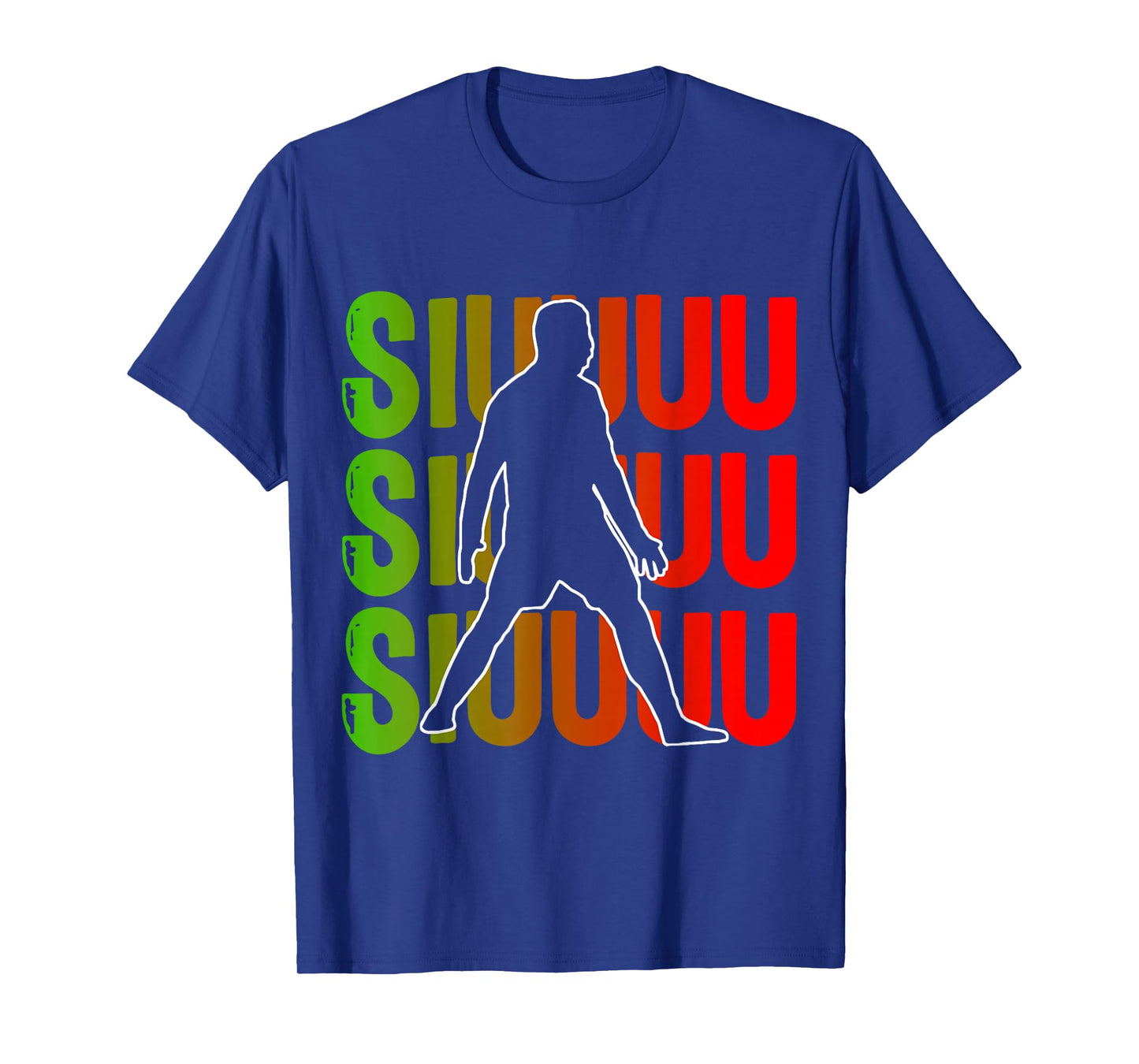 Siuuuu Funny Soccer Present for Soccer Lovers Fan Kid's Boys T-Shirt