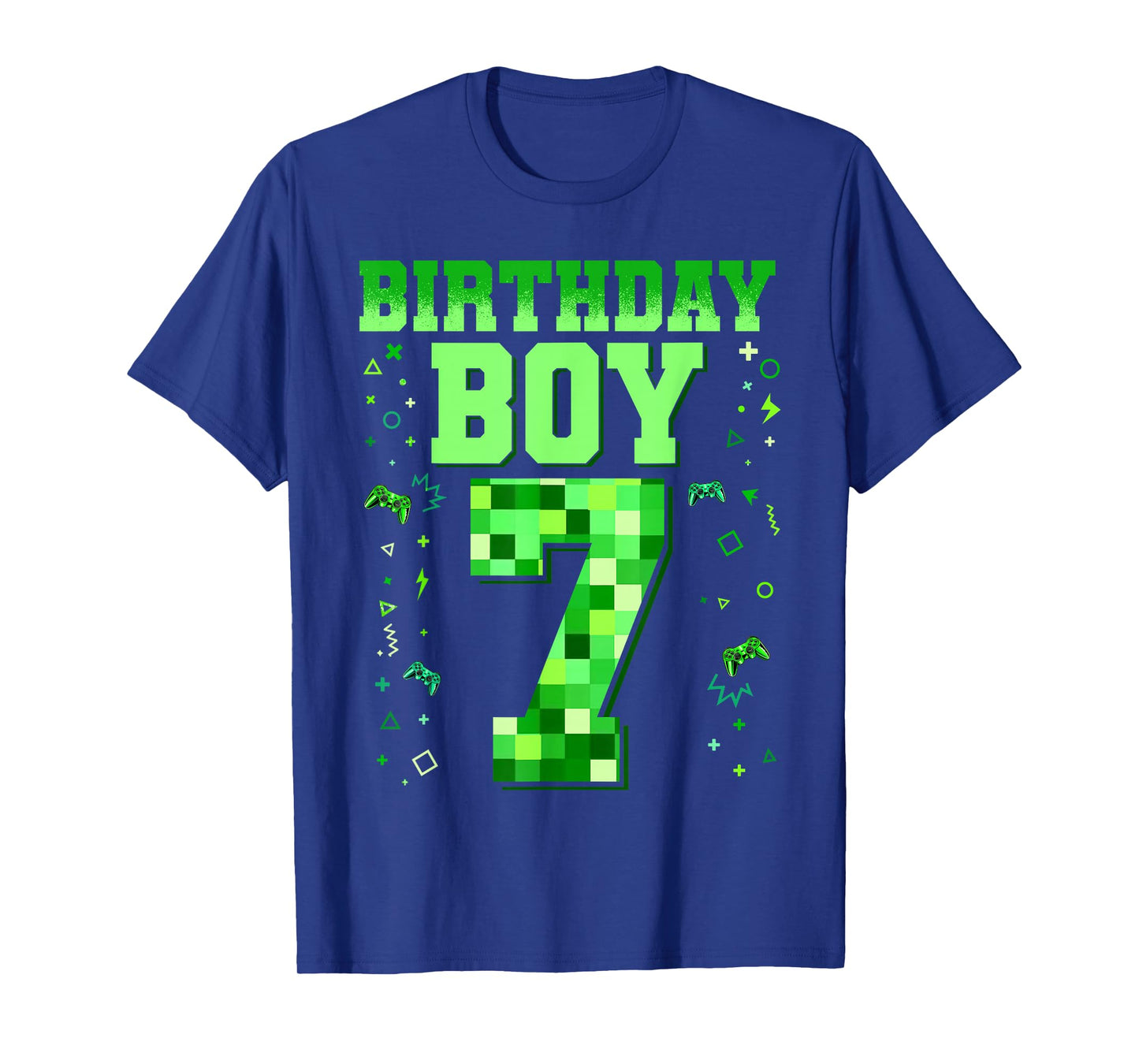Birthday Boy Shirt It's My 7th Birthday Video Game T-Shirt