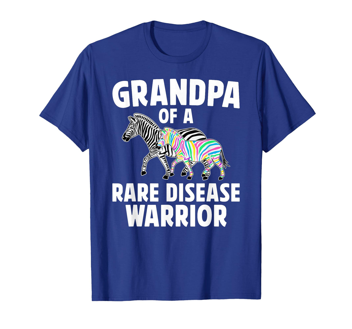 Grandpa of A Rare Disease Warrior Rare Disease Awareness T-Shirt