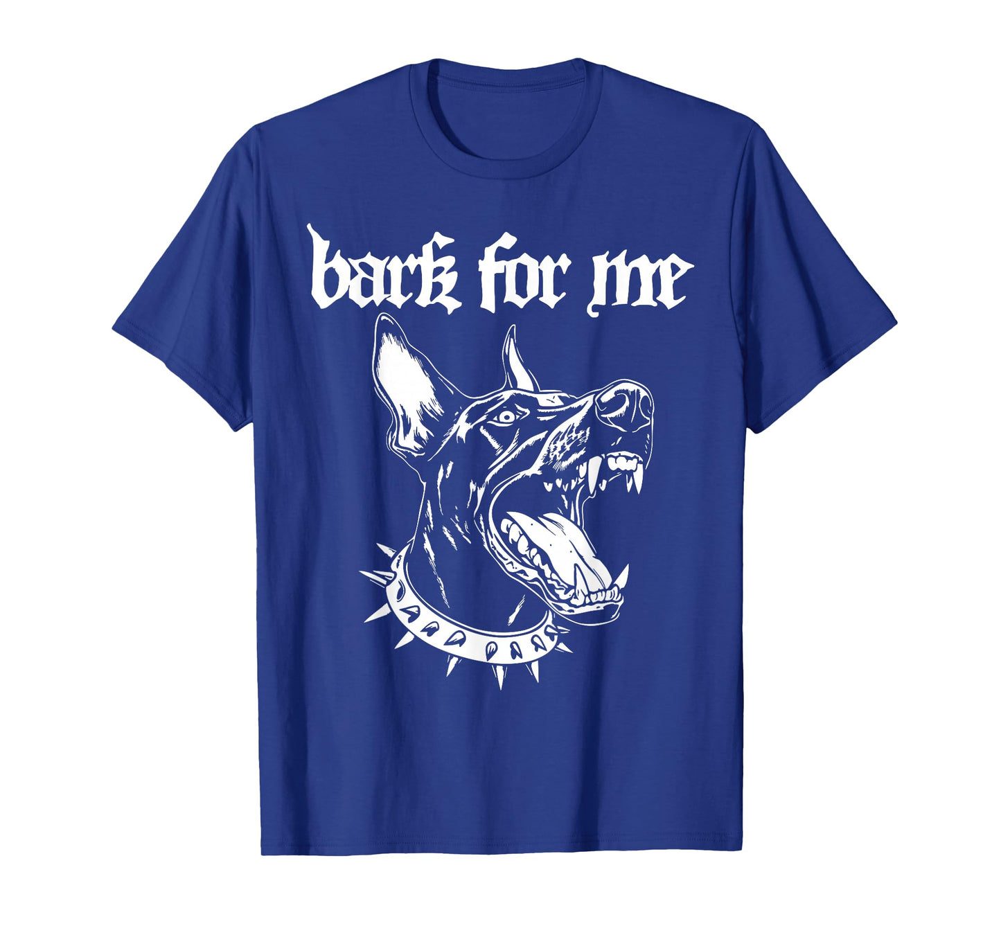 Bark for Me Fierce Doberman Blackletter Aesthetic Dog Lover T-Shirt
