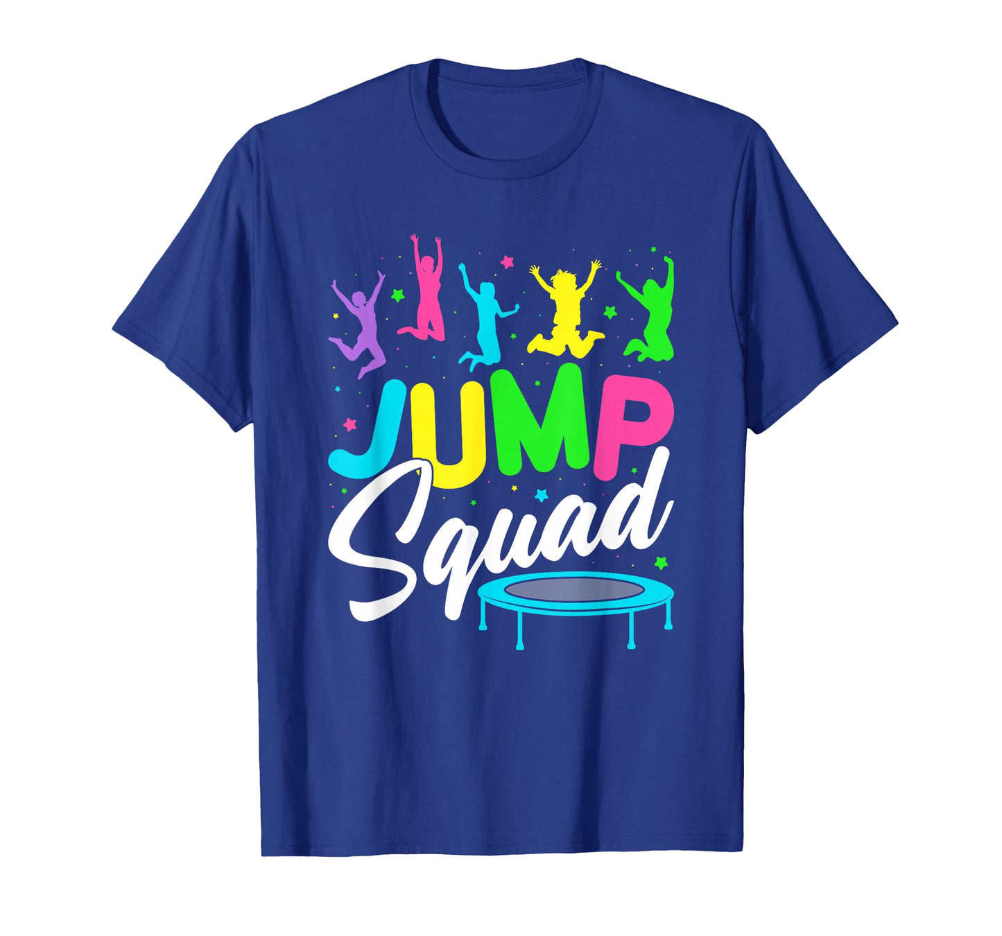 Jump Squad Trampoline Bounce Birthday Party Trampolining T-Shirt