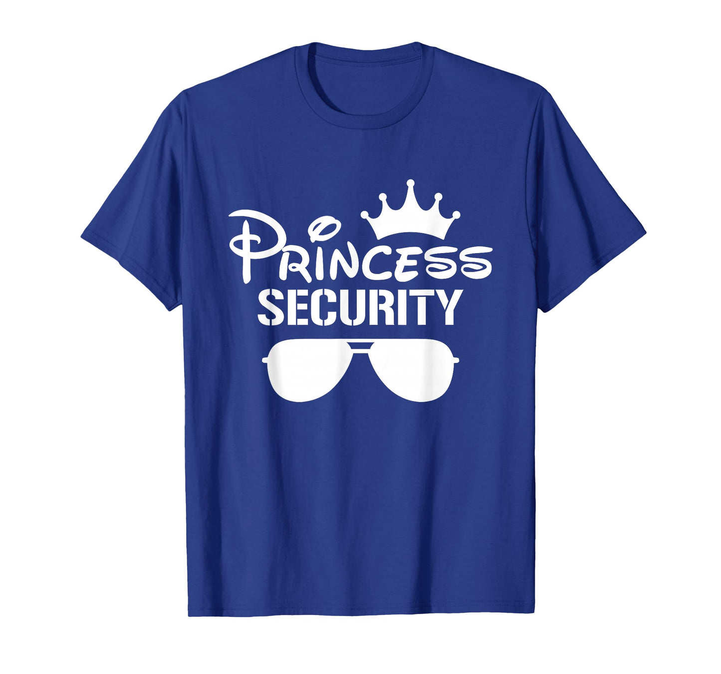 Princess Security Protection Retro Glasses Matching Family T-Shirt