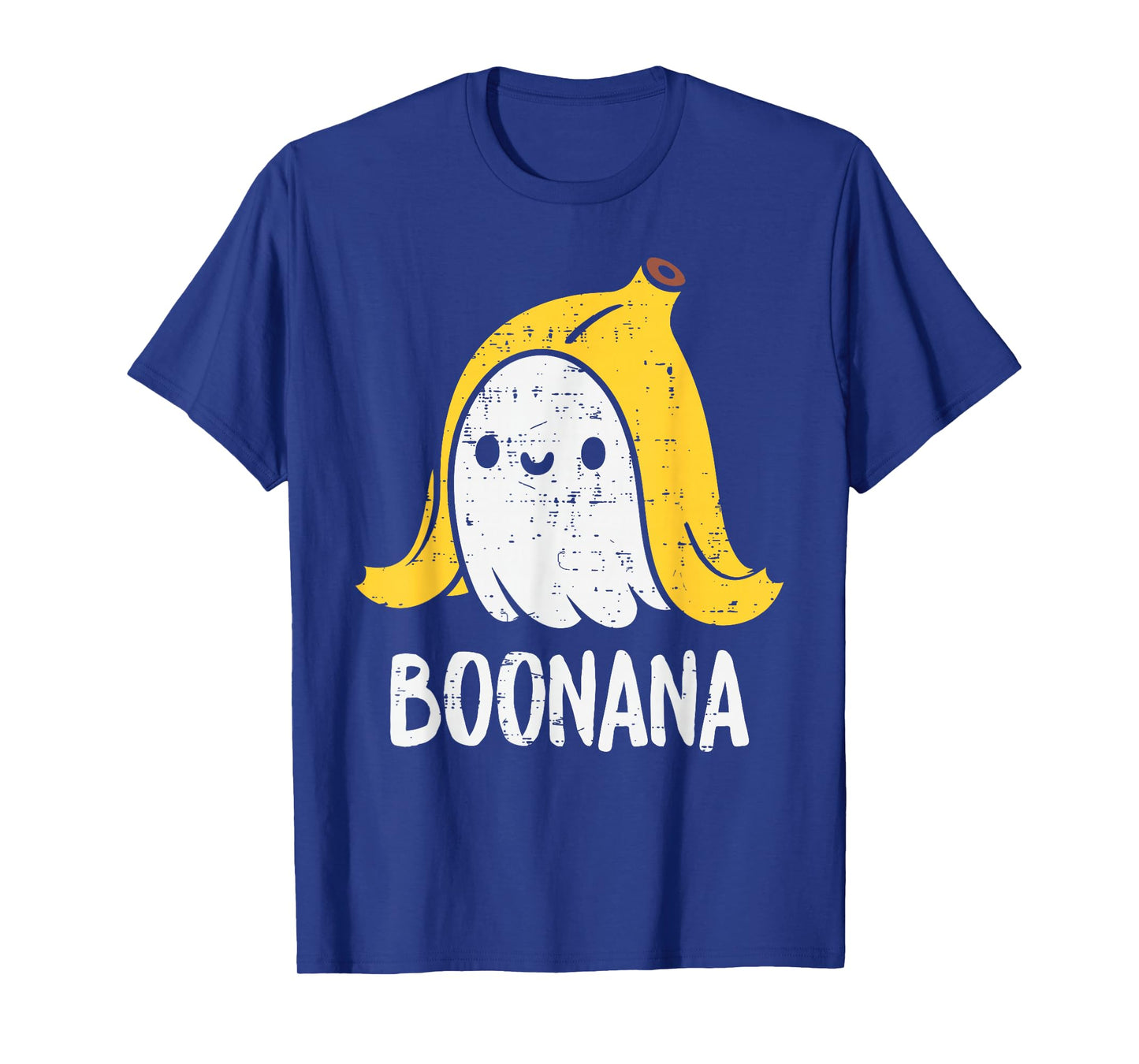 Cute Ghost Banana Halloween Costume Funny Kids Women Boonana T-Shirt