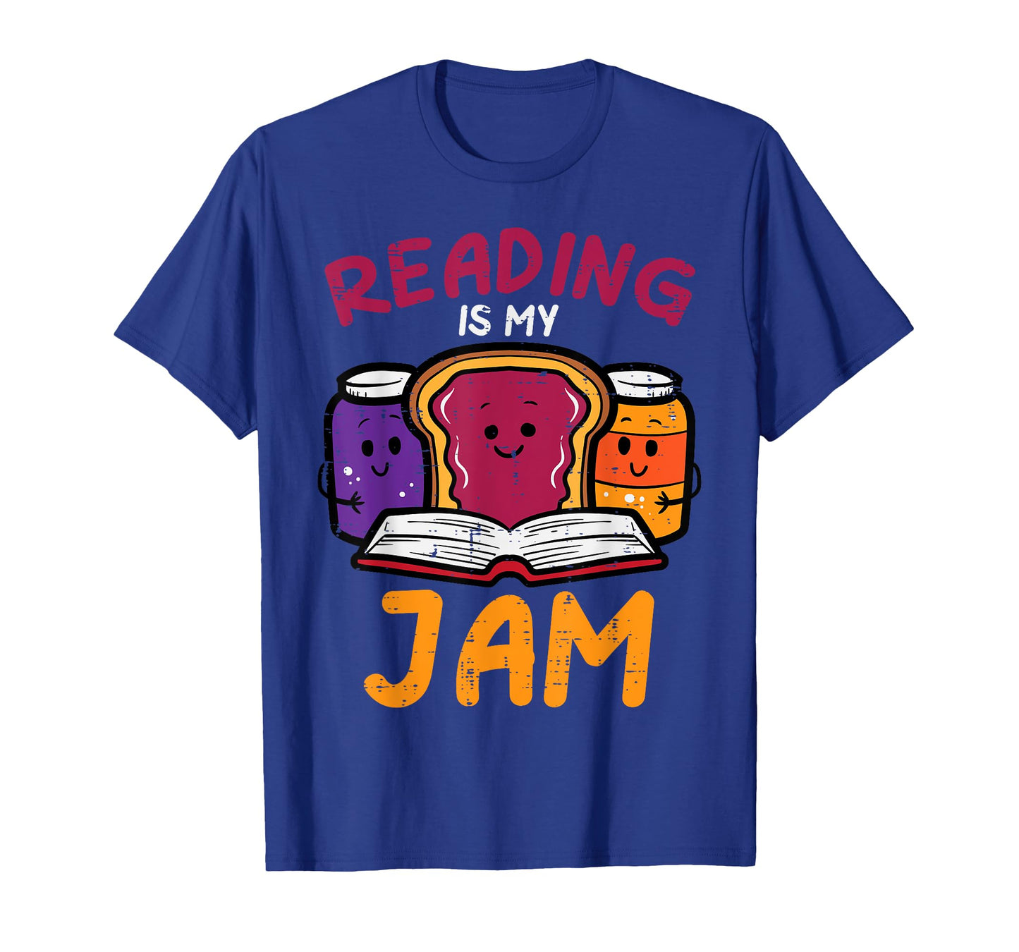 Reading My Jam Read Reading Book Librarian Men Women Kids T-Shirt