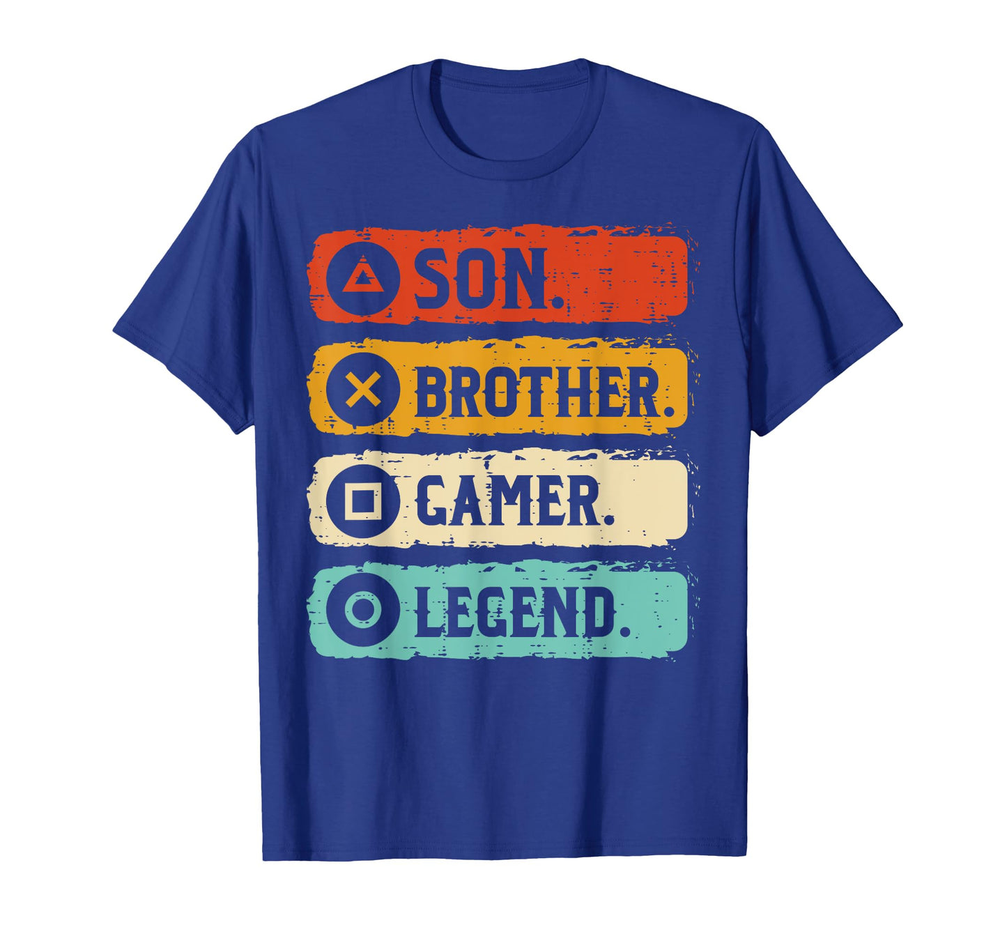 Son Brother Gamer Legend Retro Gaming Boys Kids Men Teen T-Shirt