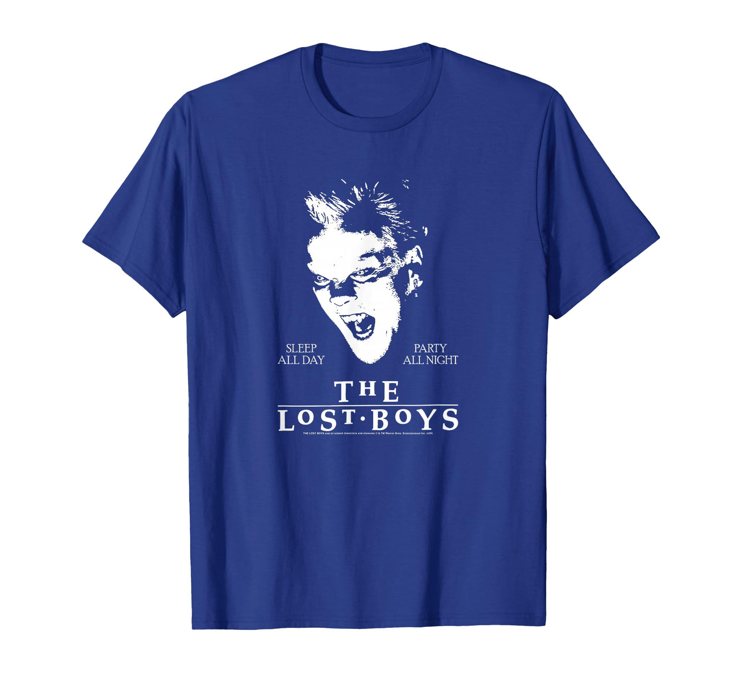 The Lost Boys Sleep All Day Party All Night David 80's Movie T-Shirt