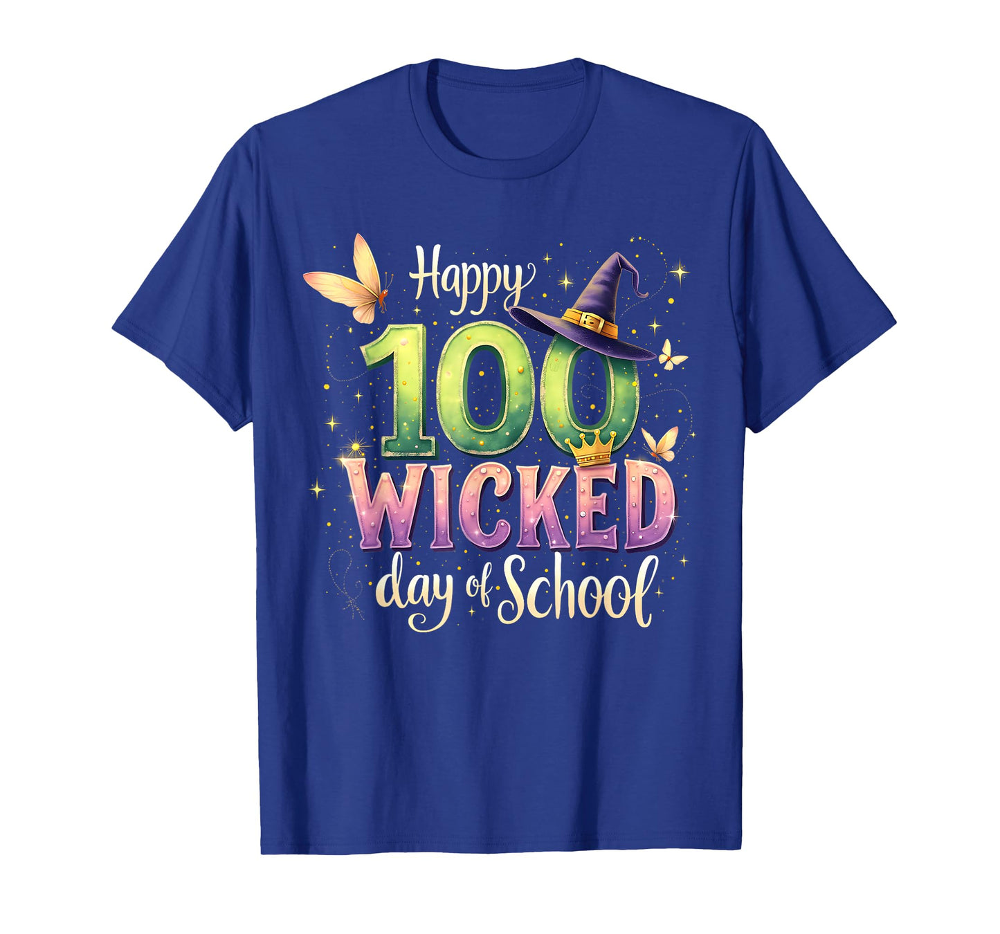Happy 100 Wicked Days of School 100 Days of School Costume T-Shirt