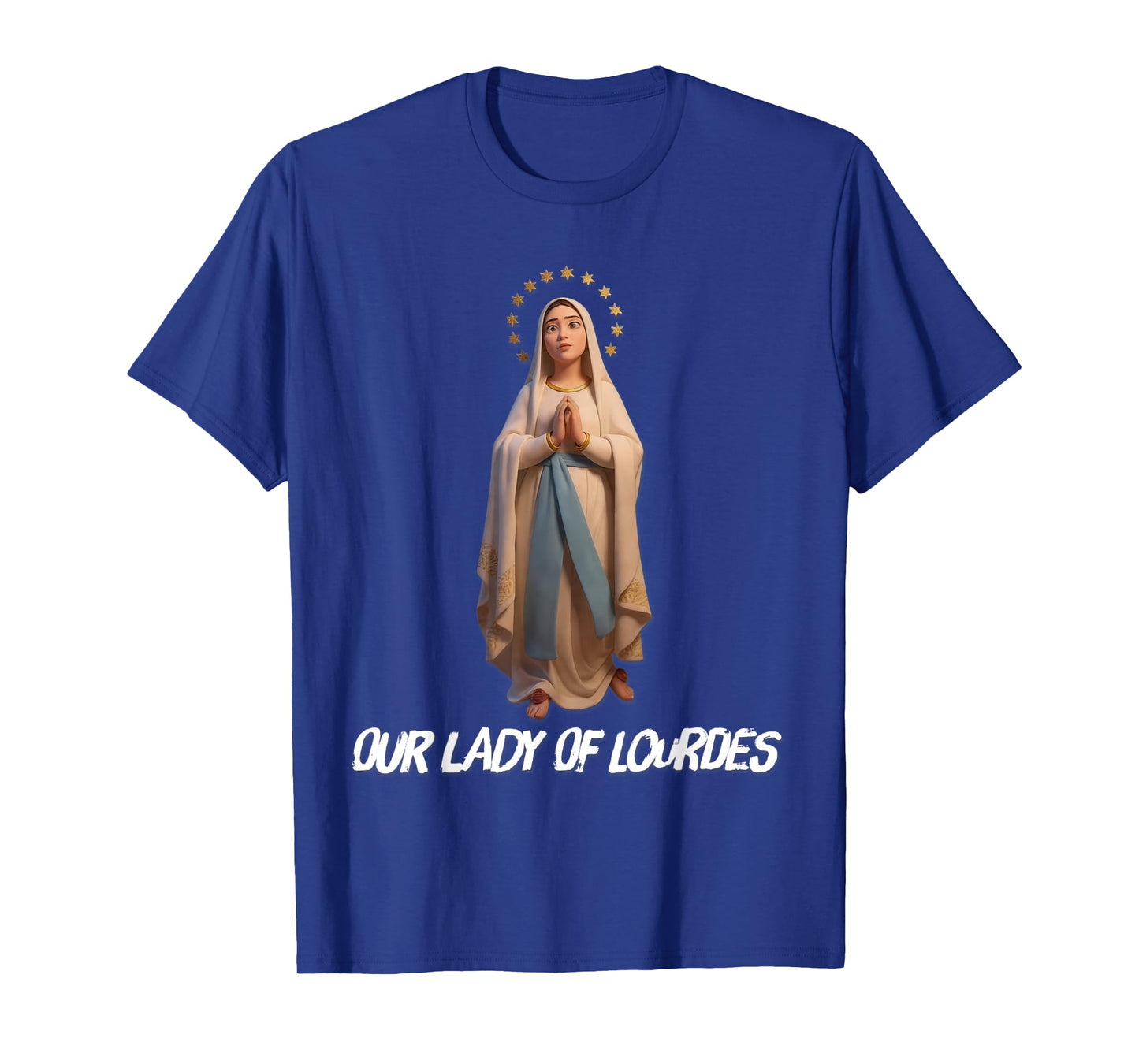Our Lady of Lourdes Immaculate Blessed Mother T-Shirt