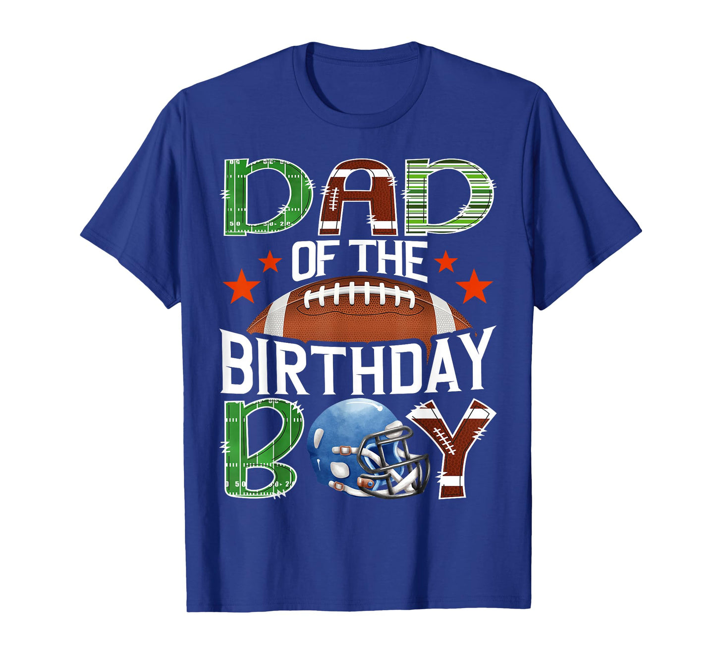 Dad of The Birthday Boy Game Day Football Lover T-Shirt