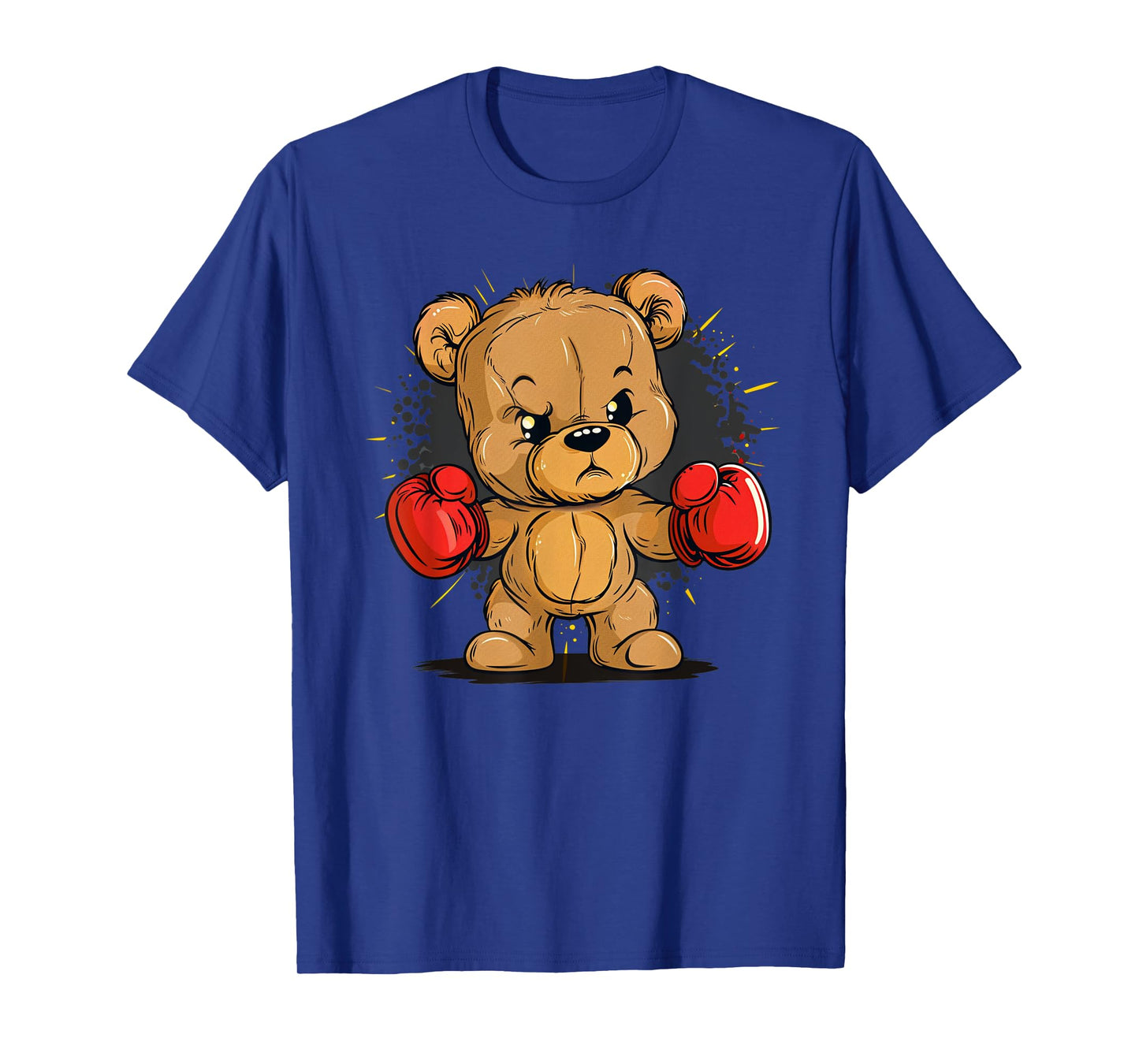 Angry Teddy bear with boxing gloves for boys and girls T-Shirt