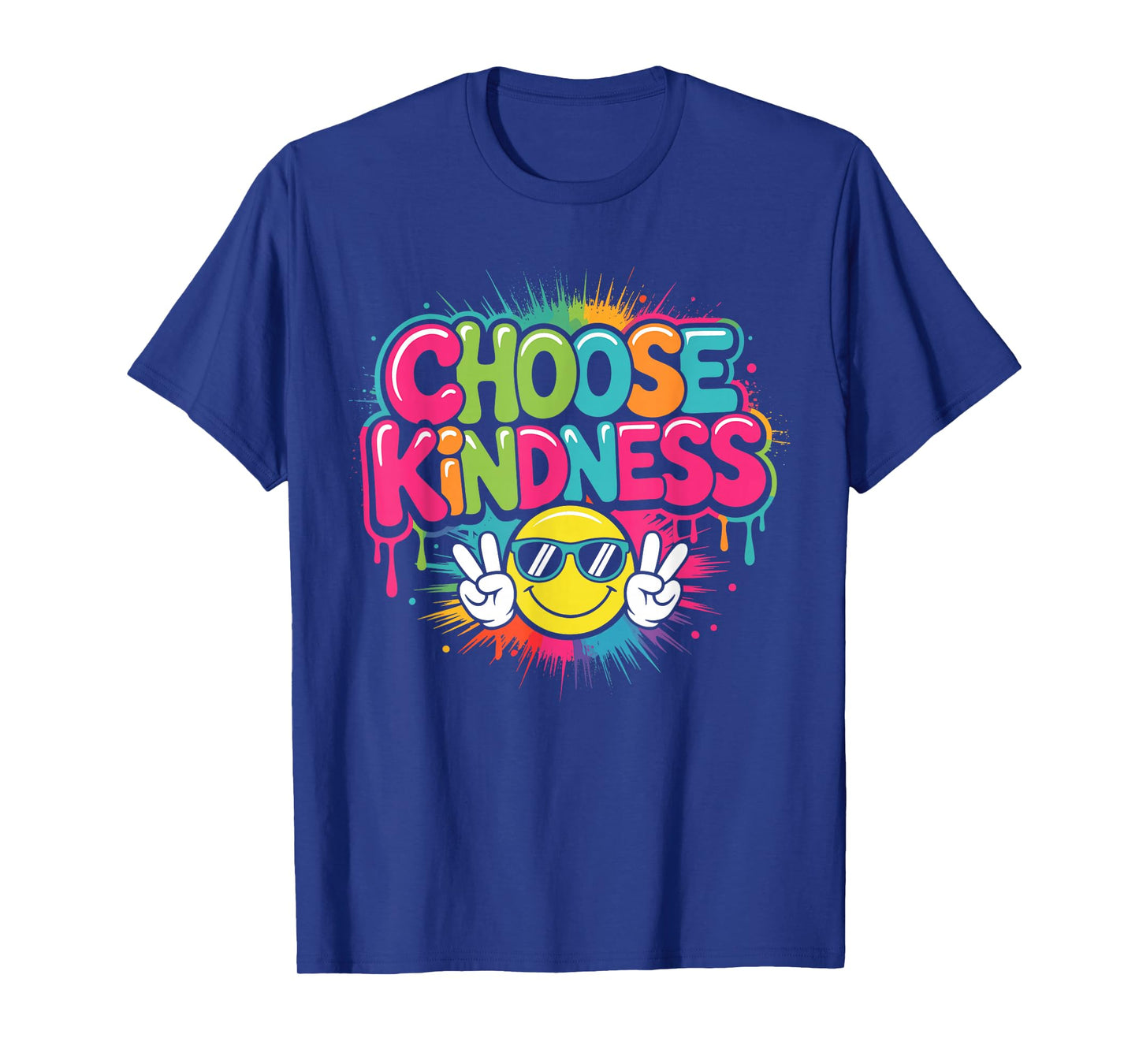Choose Kindness Colorfull Be Kind Inspirational Positive T-Shirt