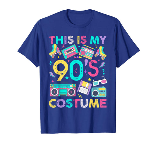 This is My 90s Costume Vintage Style Mixtape Era 90s Party T-Shirt