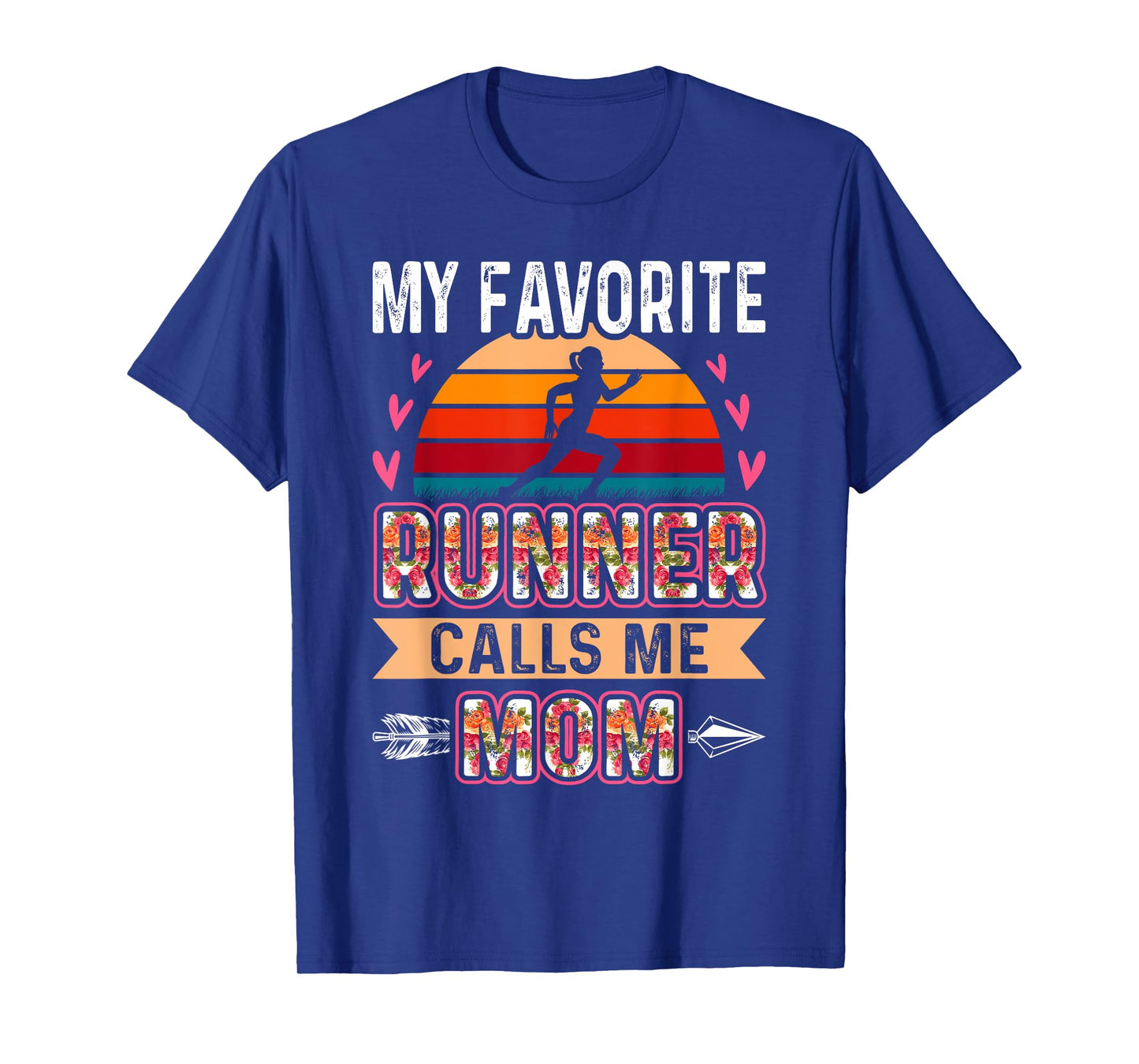 My Favorite Cross Country Runner Calls Me Mom Funny T-Shirt