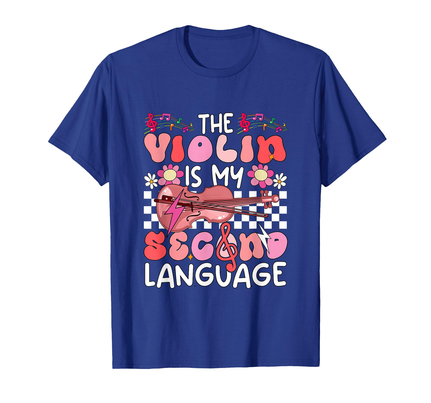 Violin is Second Language Proud Instrumentalist Valentine T-Shirt