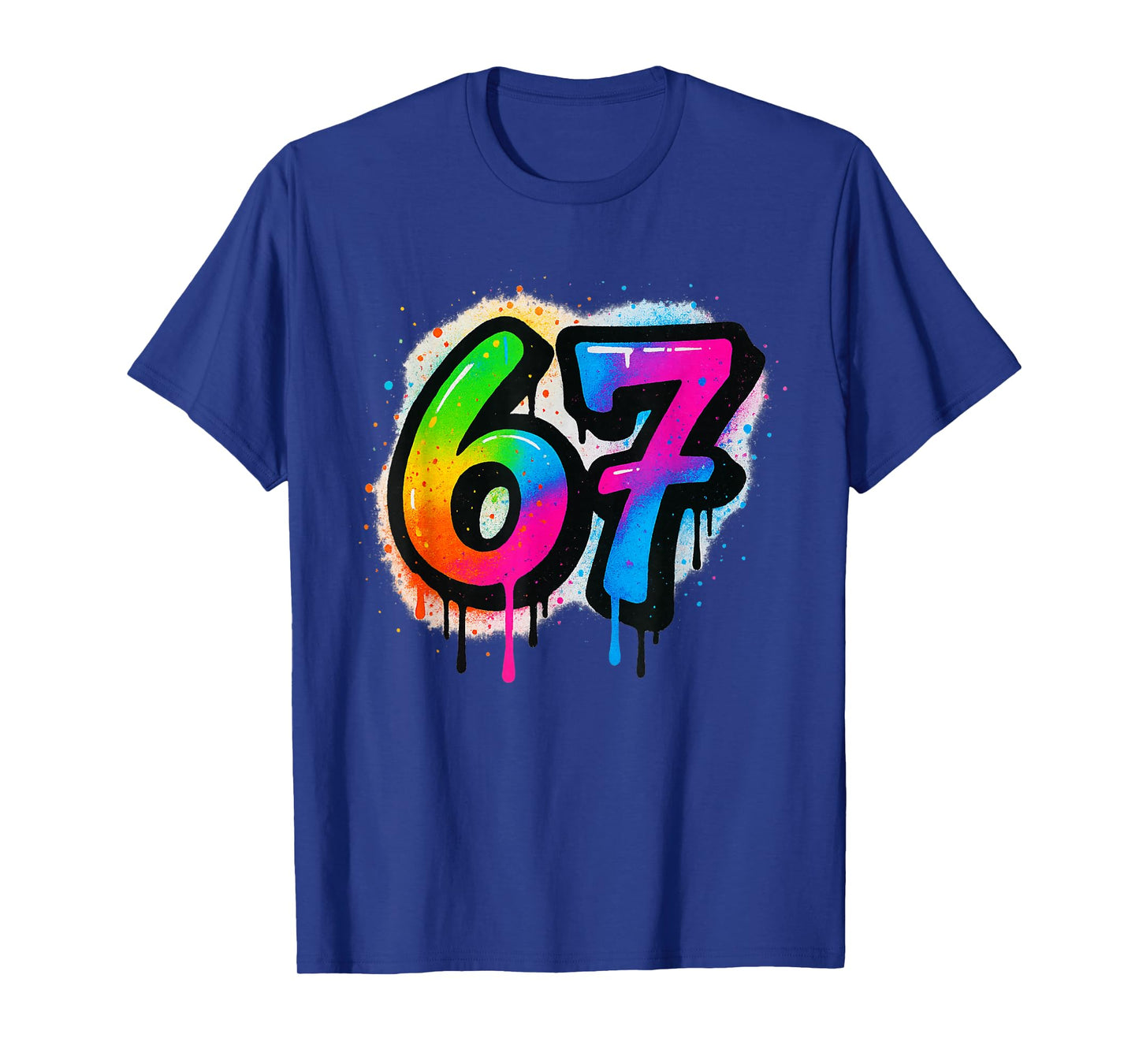 67 Six Seven 6 7 Meme Design Funny 6 7 T-Shirt