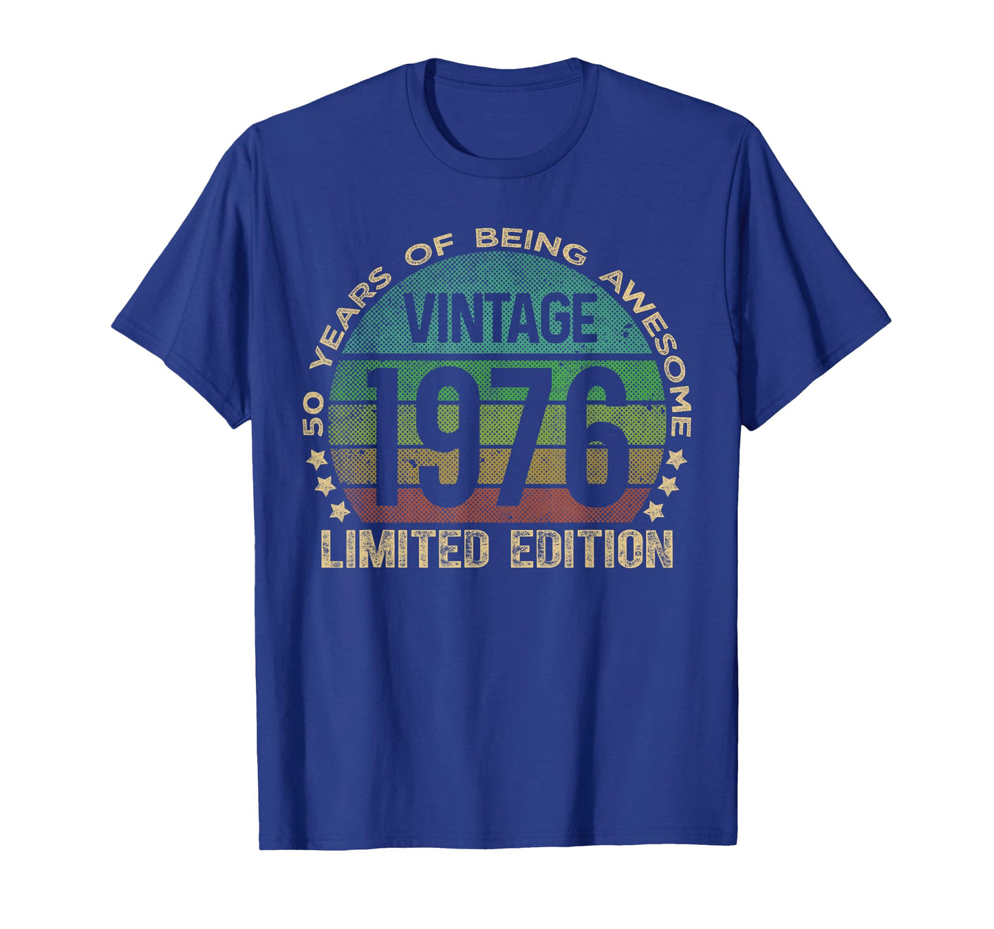 50 Year Old Gifts Vintage 1976 Limited Edition 50th Birthday T-Shirt