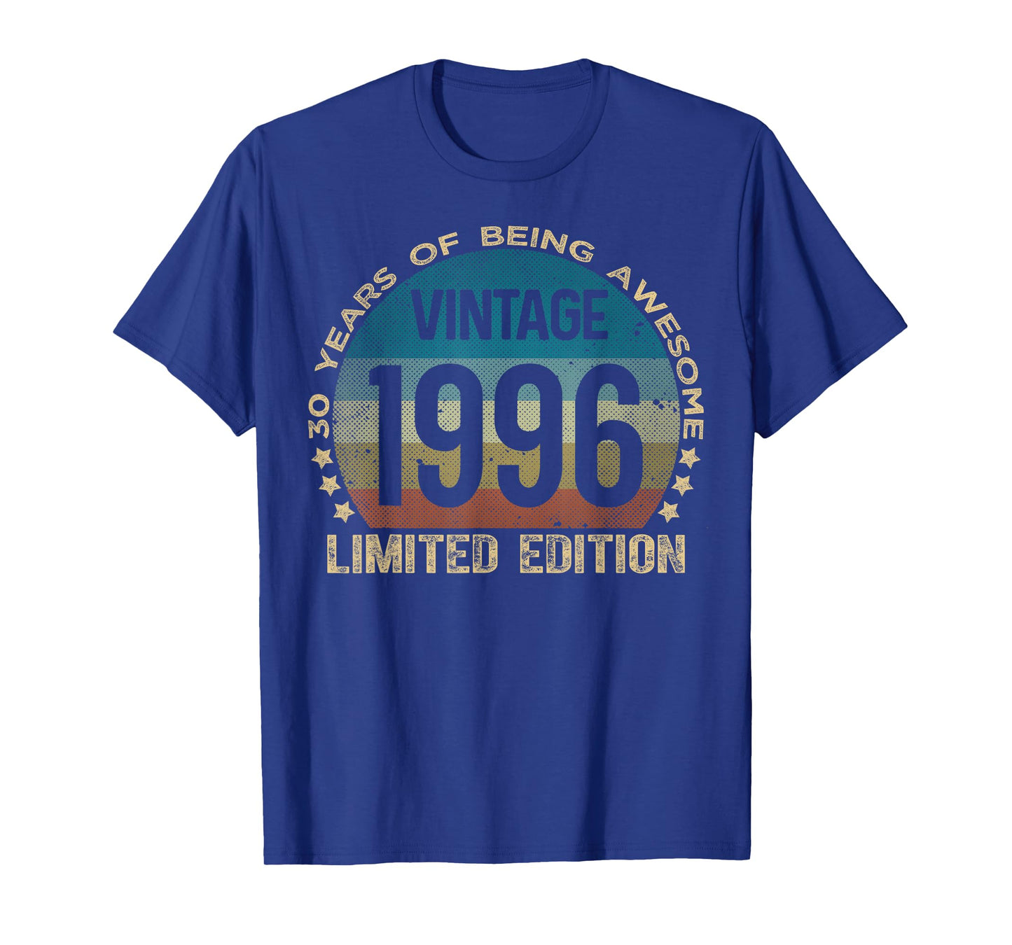 30 Year Old Gifts Vintage 1996 Limited Edition 30th Birthday T-Shirt