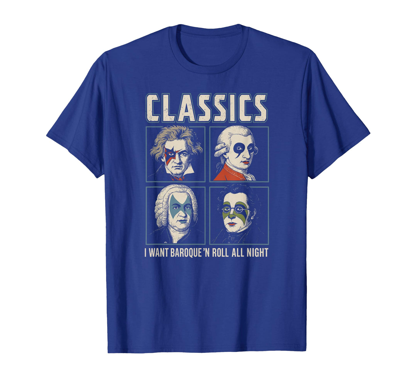 Classics Band Tour, Classical Music Composer Rock Tour T-Shirt