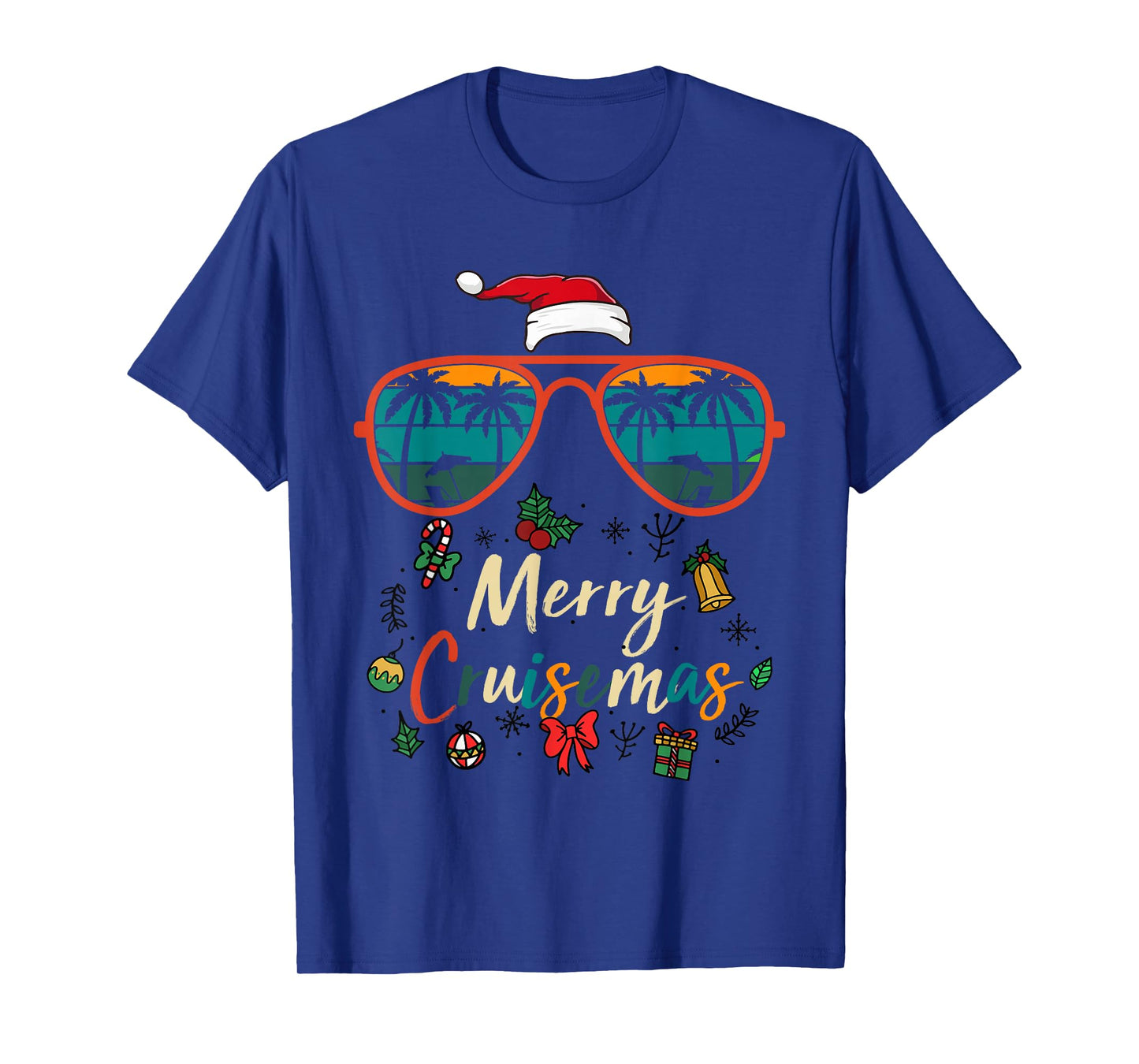 Merry Cruisemas 2025 Xmas Santa Reindeer Cruise Mas Day T-Shirt