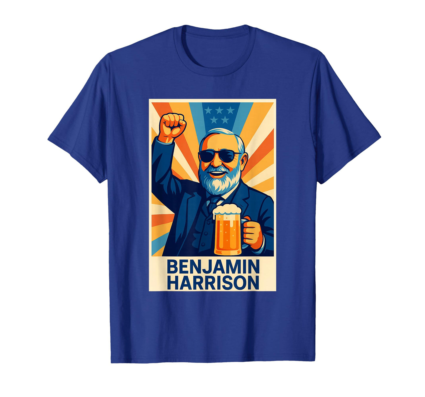 Benjamin Harrison Portrait T-Shirt