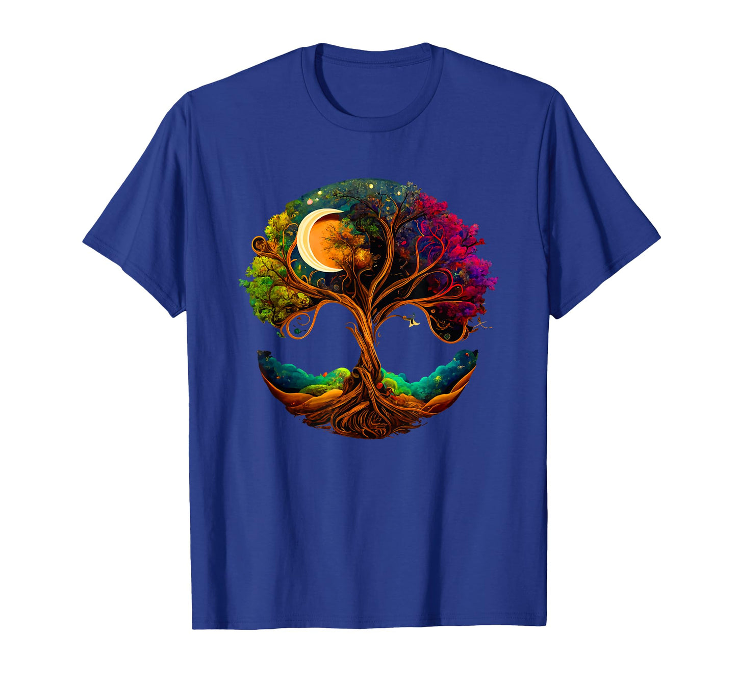 Moon Phases Tree of Life T-Shirt