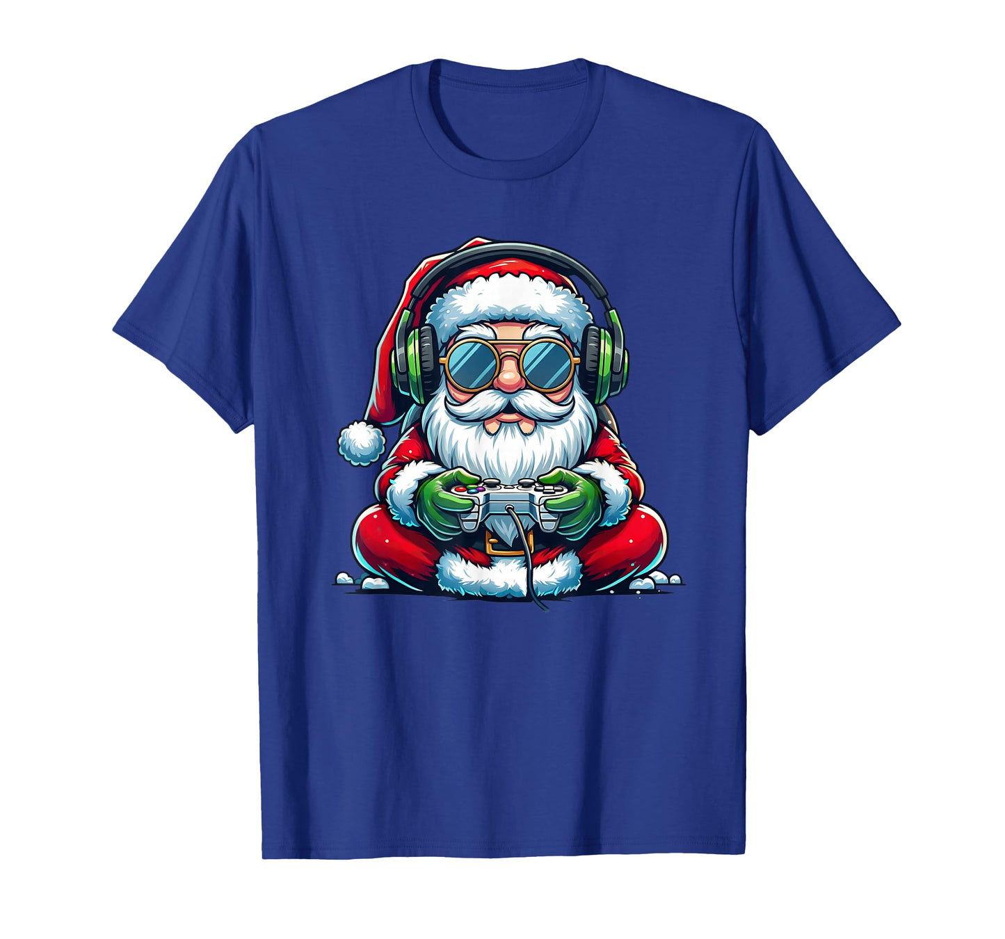 Christmas Gamer Boys Video Game Santa Xmas T-Shirt