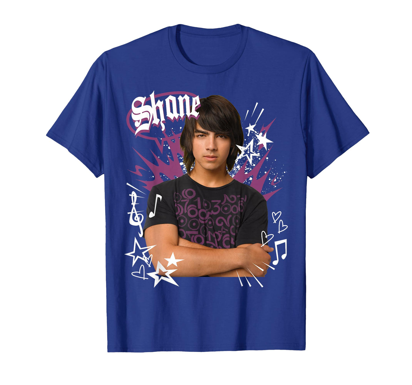 Disney Camp Rock Shane Gray Y2K Montage Poster T-Shirt