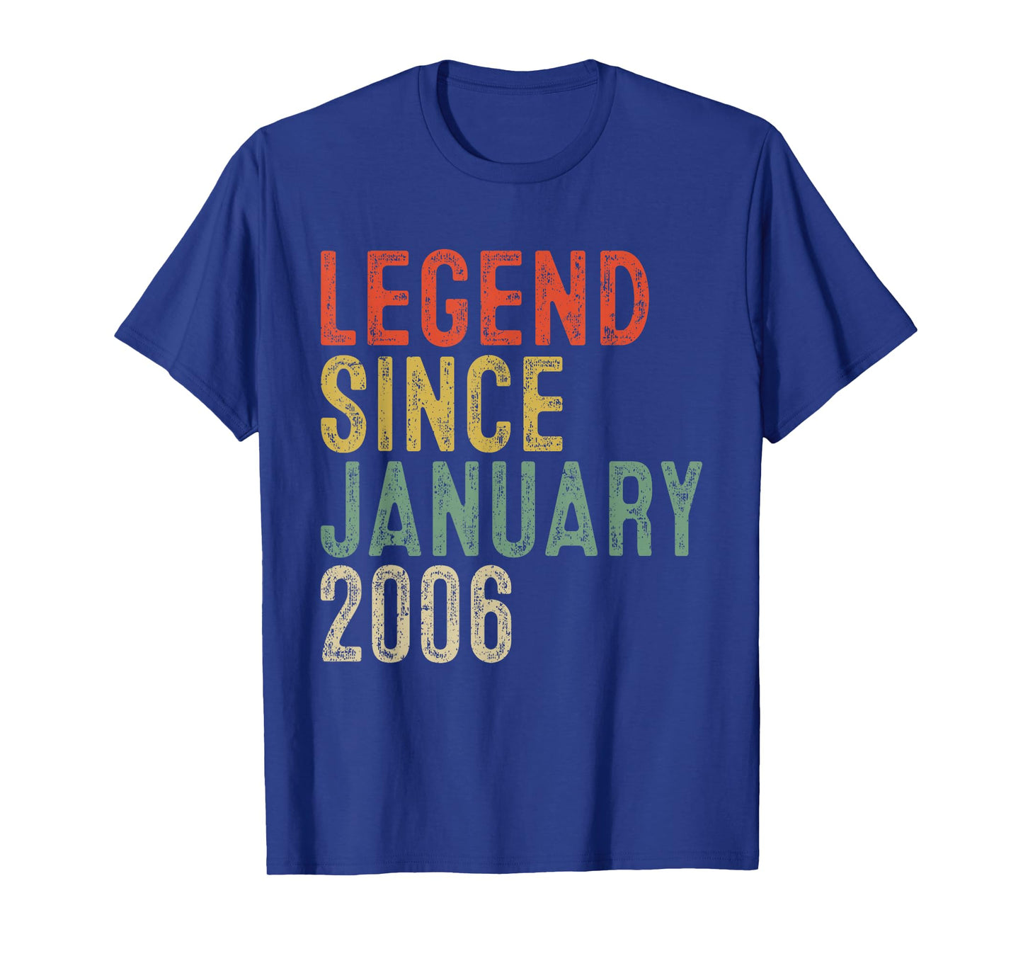 Legend Since January 2006 20th Birthday Gifts 20 Year Old T-Shirt