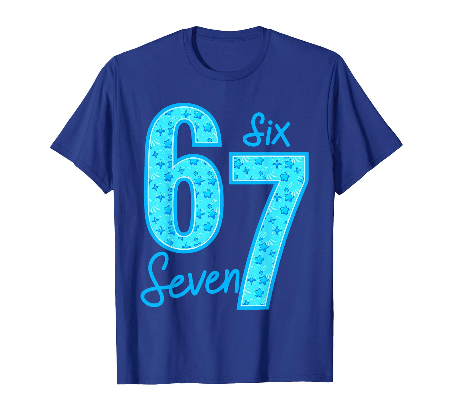 Blue 67 Funny Meme T-Shirt