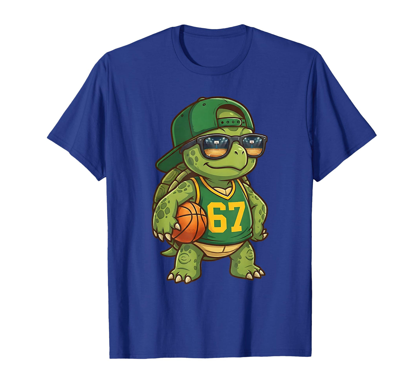 Turtle Basketball 67 Gen Alpha Slang Sports Men Boys Kids T-Shirt