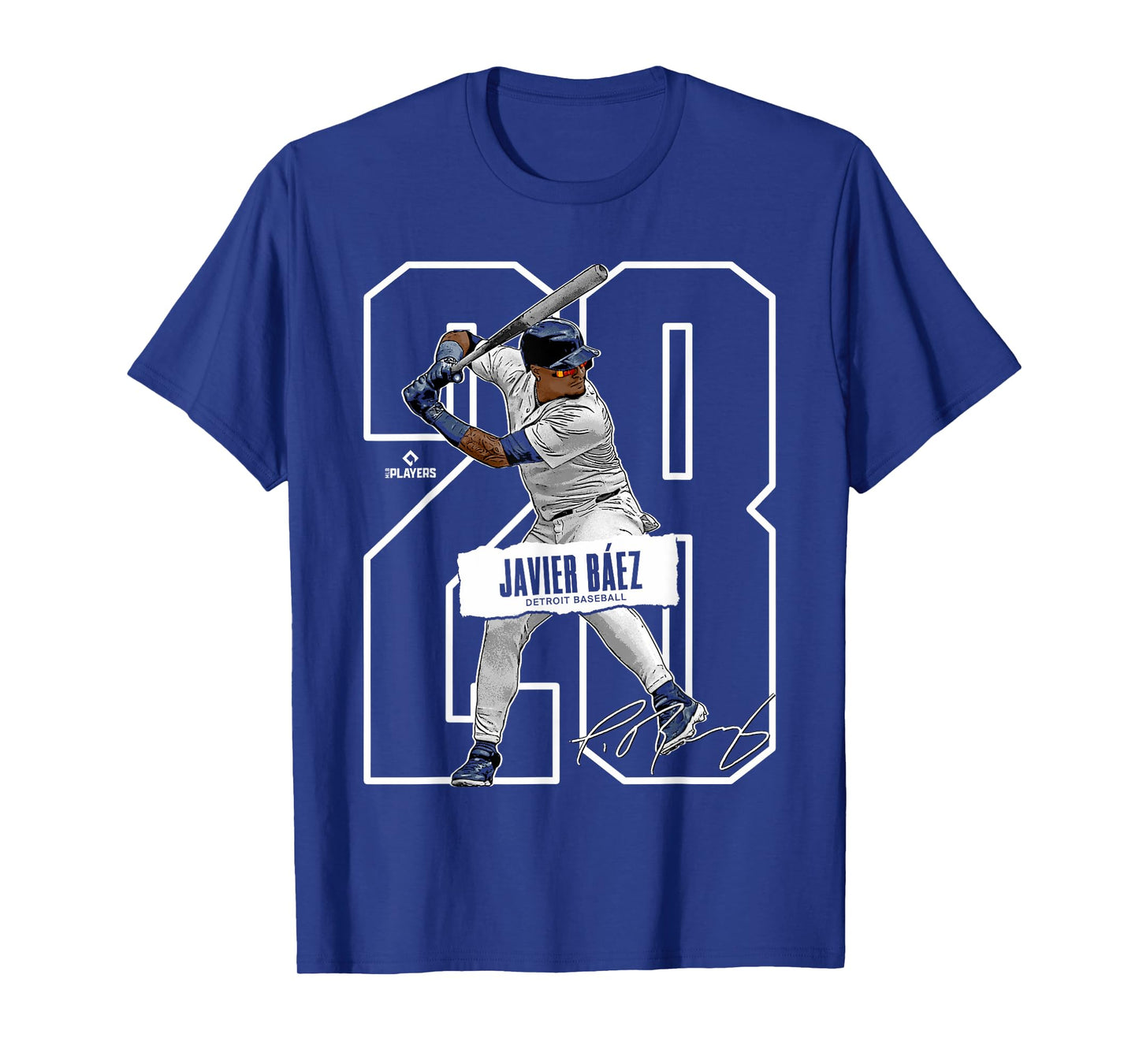 Javier Báez | Detroit Baseball Players | MLBJAV301N T-Shirt